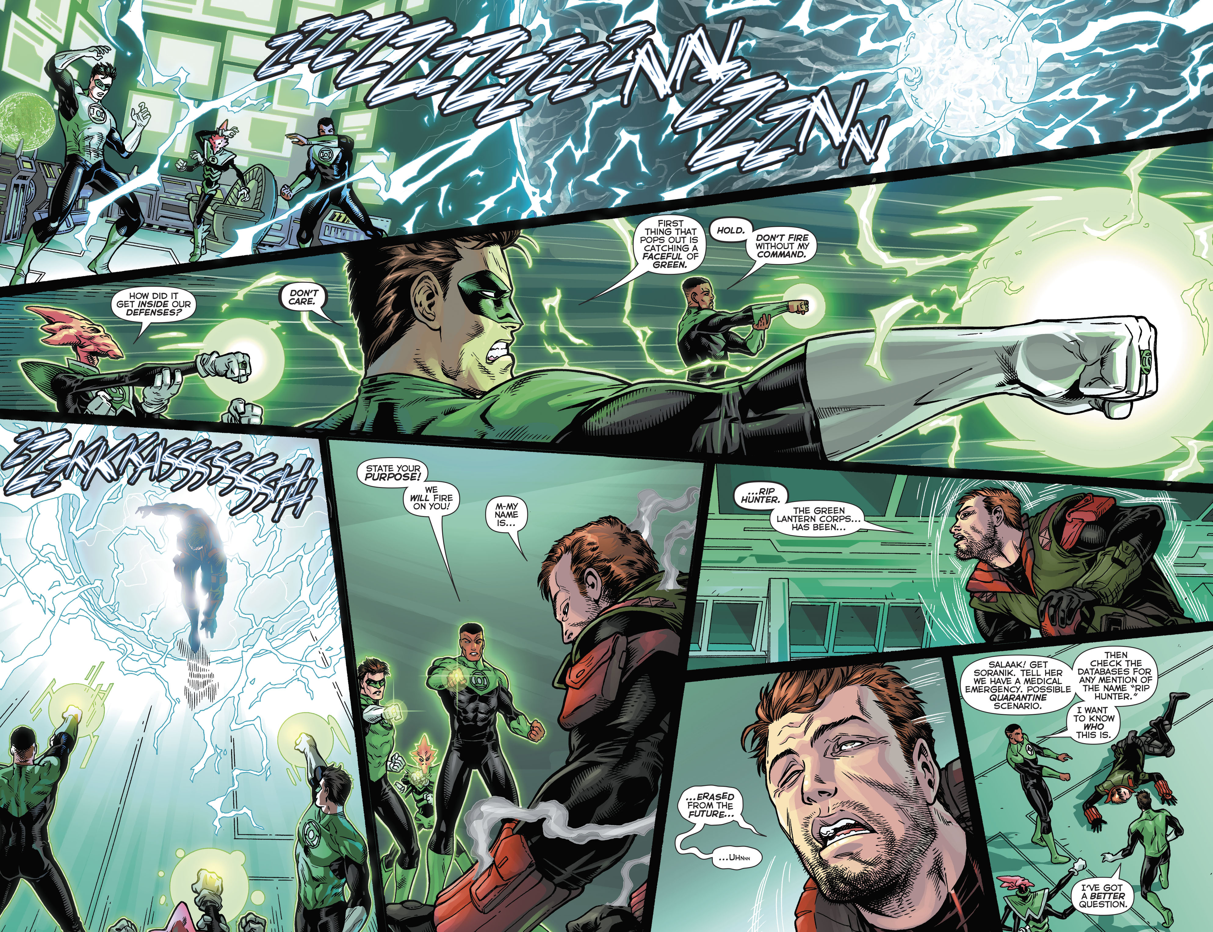 Read online Hal Jordan And The Green Lantern Corps comic -  Issue #18 - 21