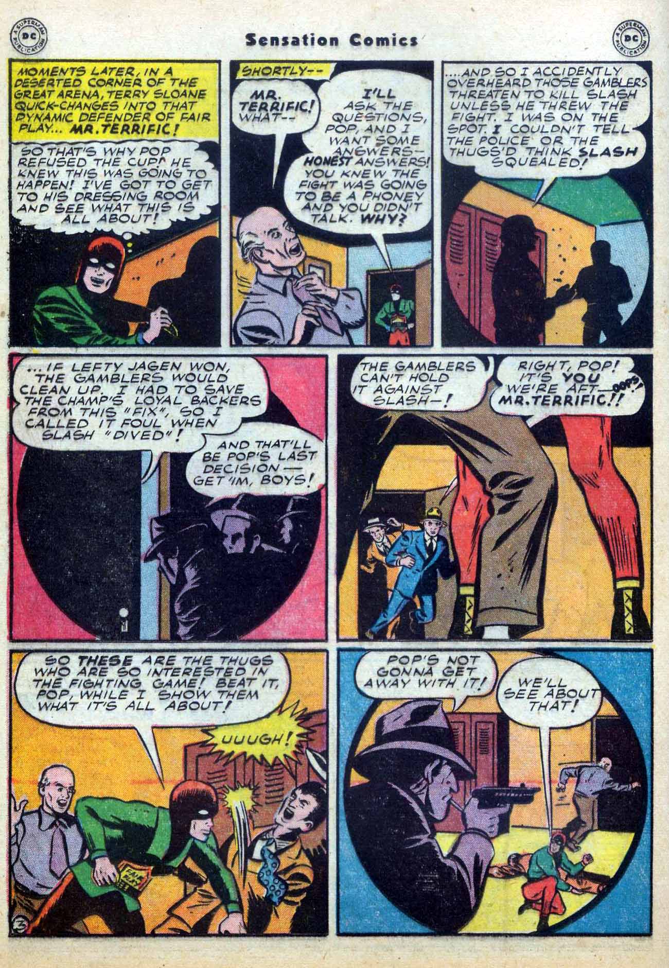 Read online Sensation (Mystery) Comics comic -  Issue #59 - 34