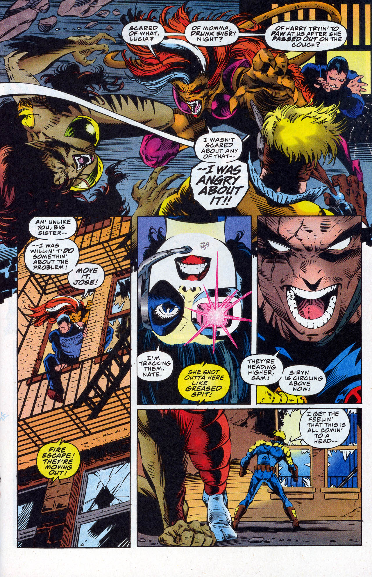 Read online X-Force (1991) comic -  Issue #41 - 19