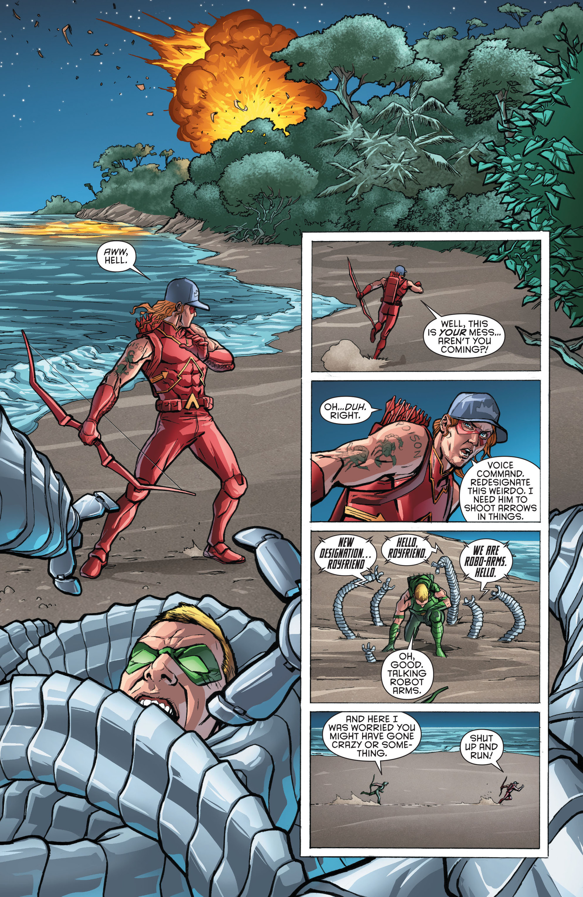 Read online Red Hood And The Outlaws (2011) comic -  Issue # Annual 1 - 15