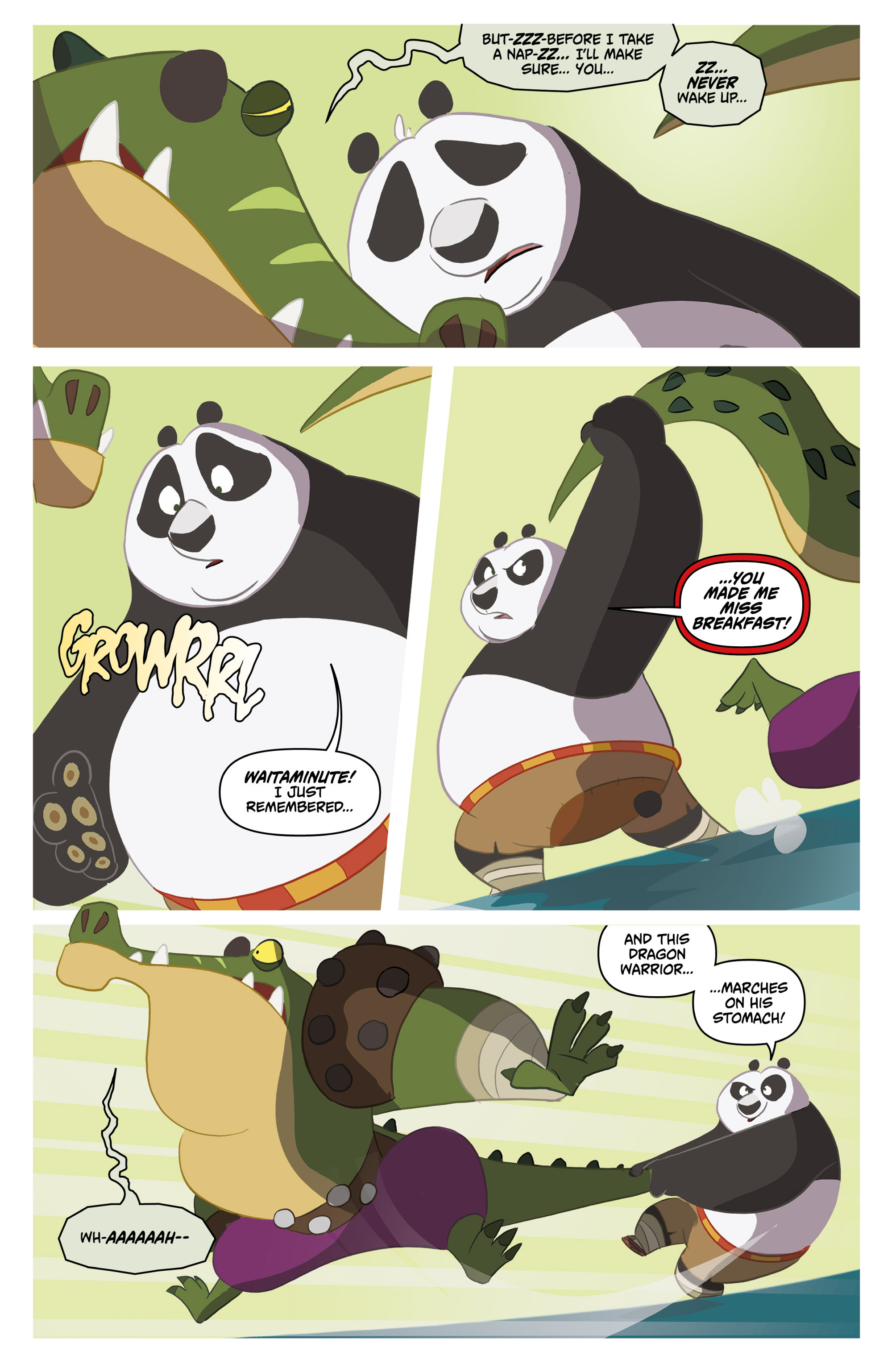Read online DreamWorks Kung Fu Panda comic -  Issue #2 - 13