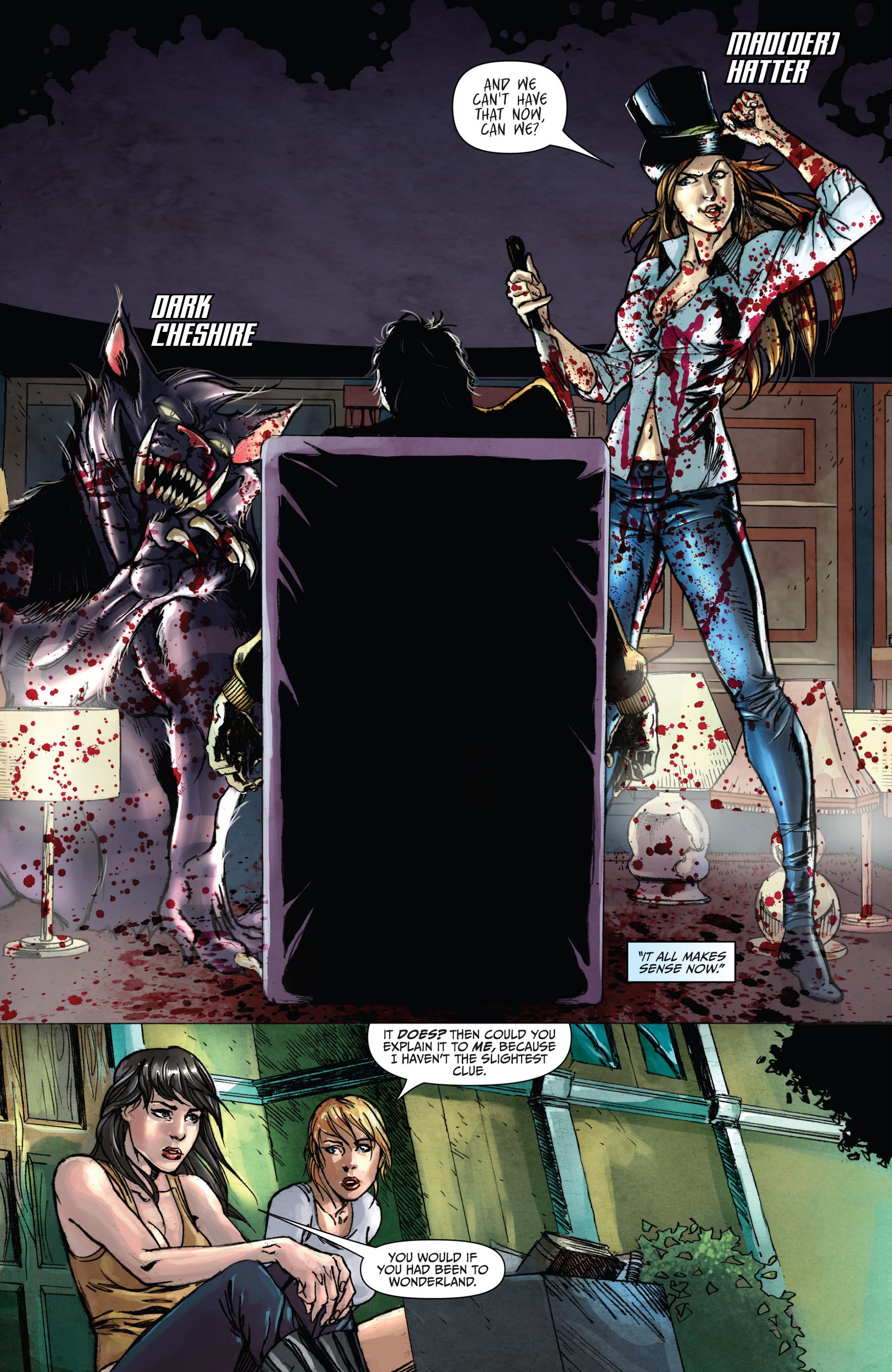 Read online Grimm Fairy Tales presents Wonderland comic -  Issue #16 - 23