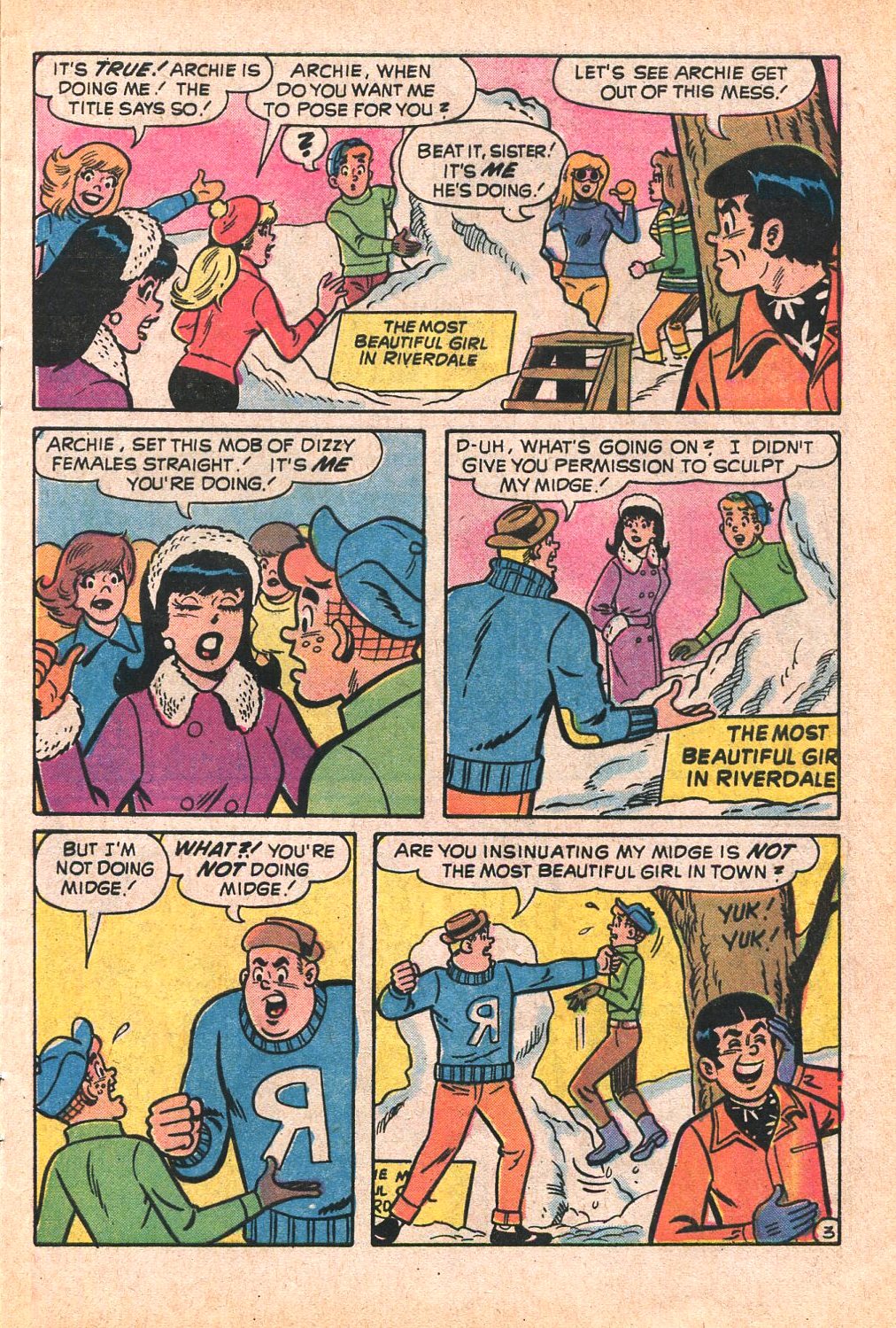 Read online Reggie and Me (1966) comic -  Issue #69 - 5