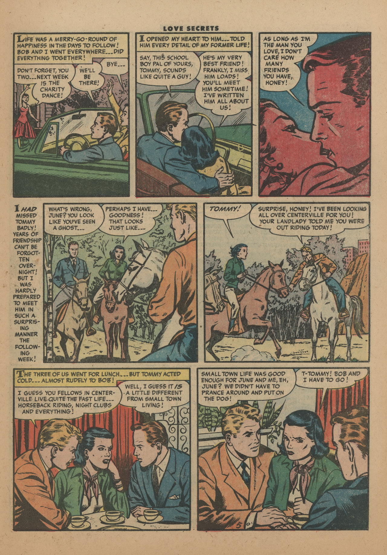 Read online Love Secrets (1953) comic -  Issue #43 - 7