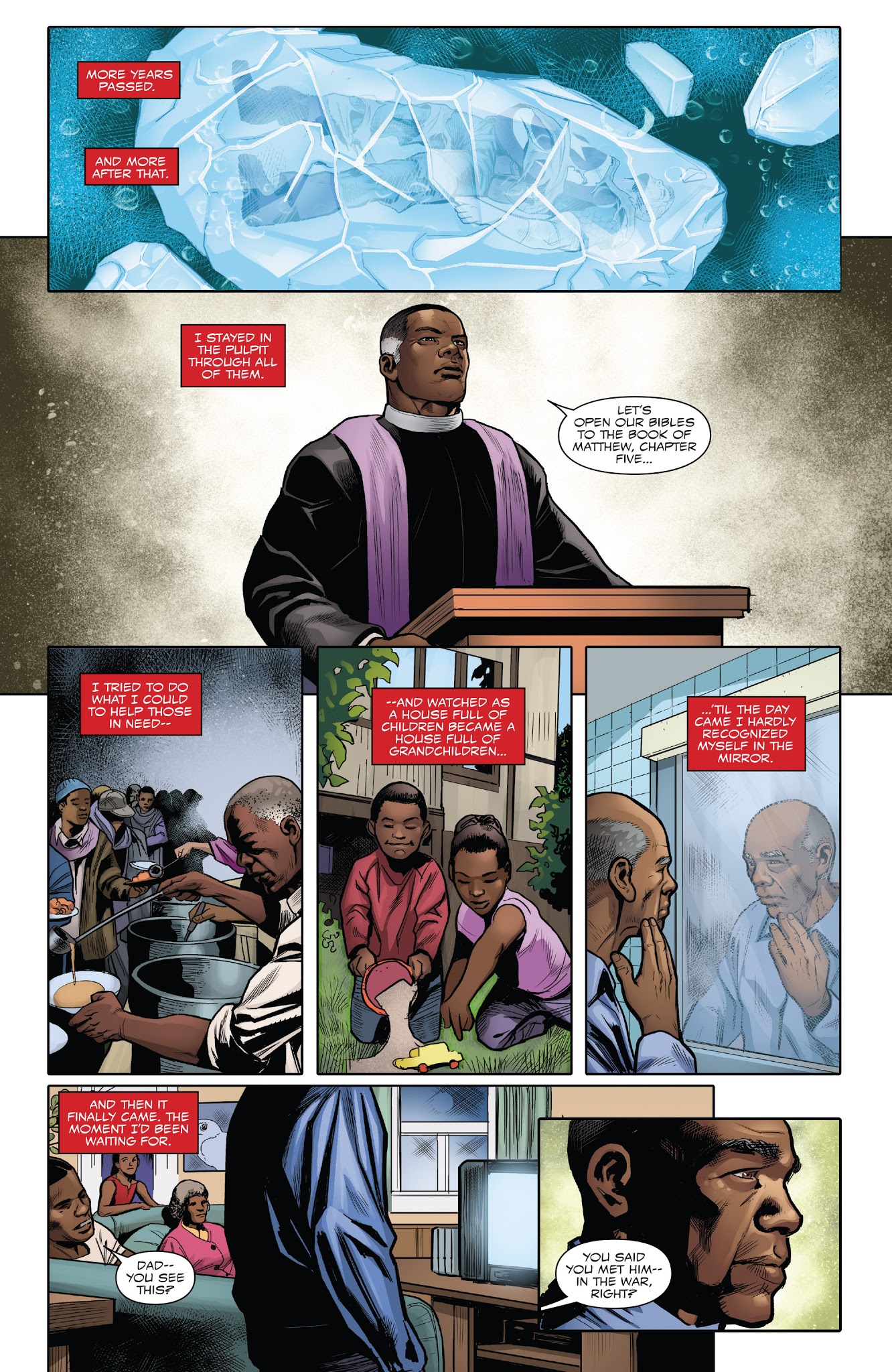 Read online Generations: Sam Wilson Captain America & Steve Rogers Captain America comic -  Issue # Full - 16