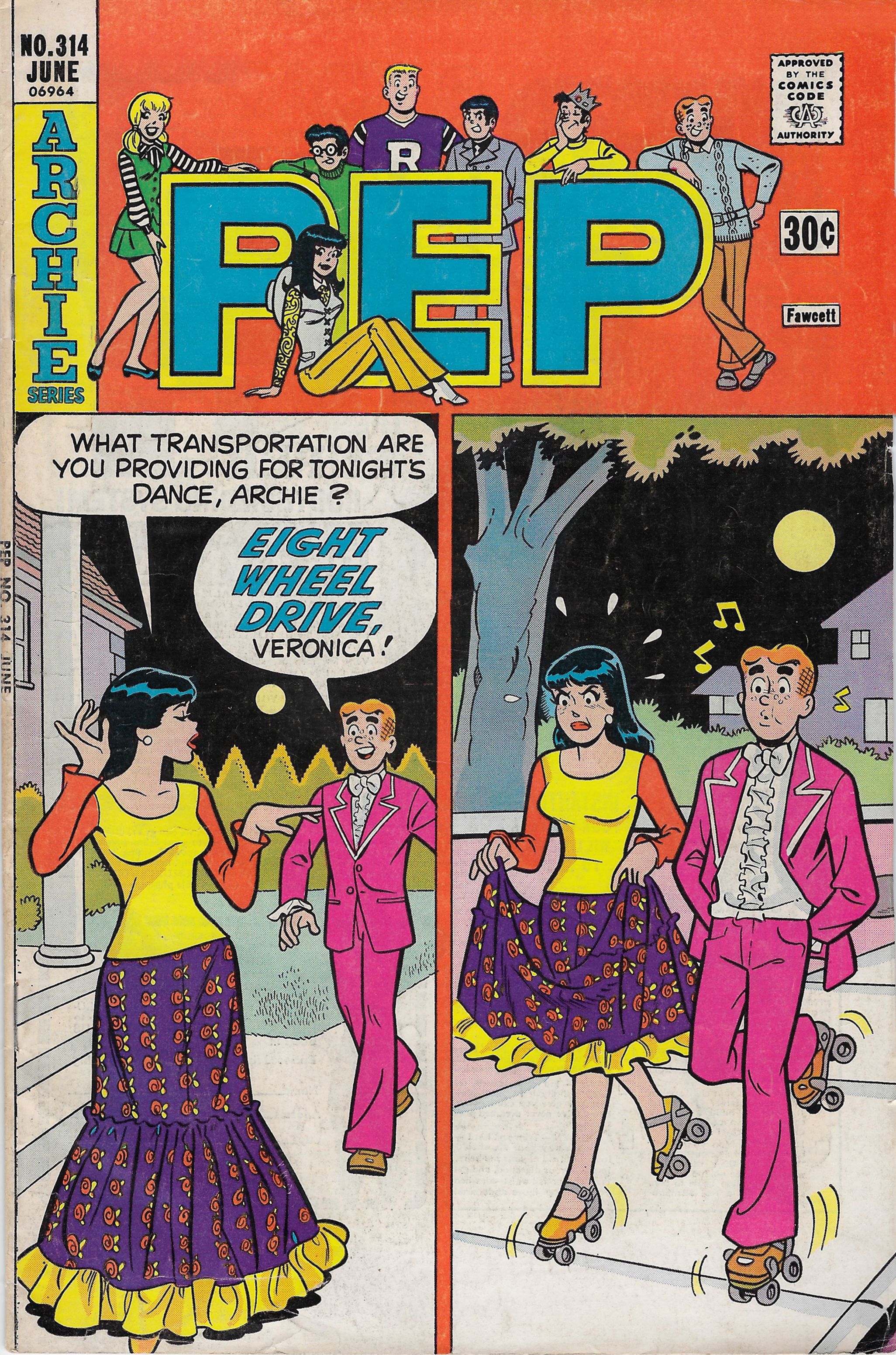 Read online Pep Comics comic -  Issue #314 - 1
