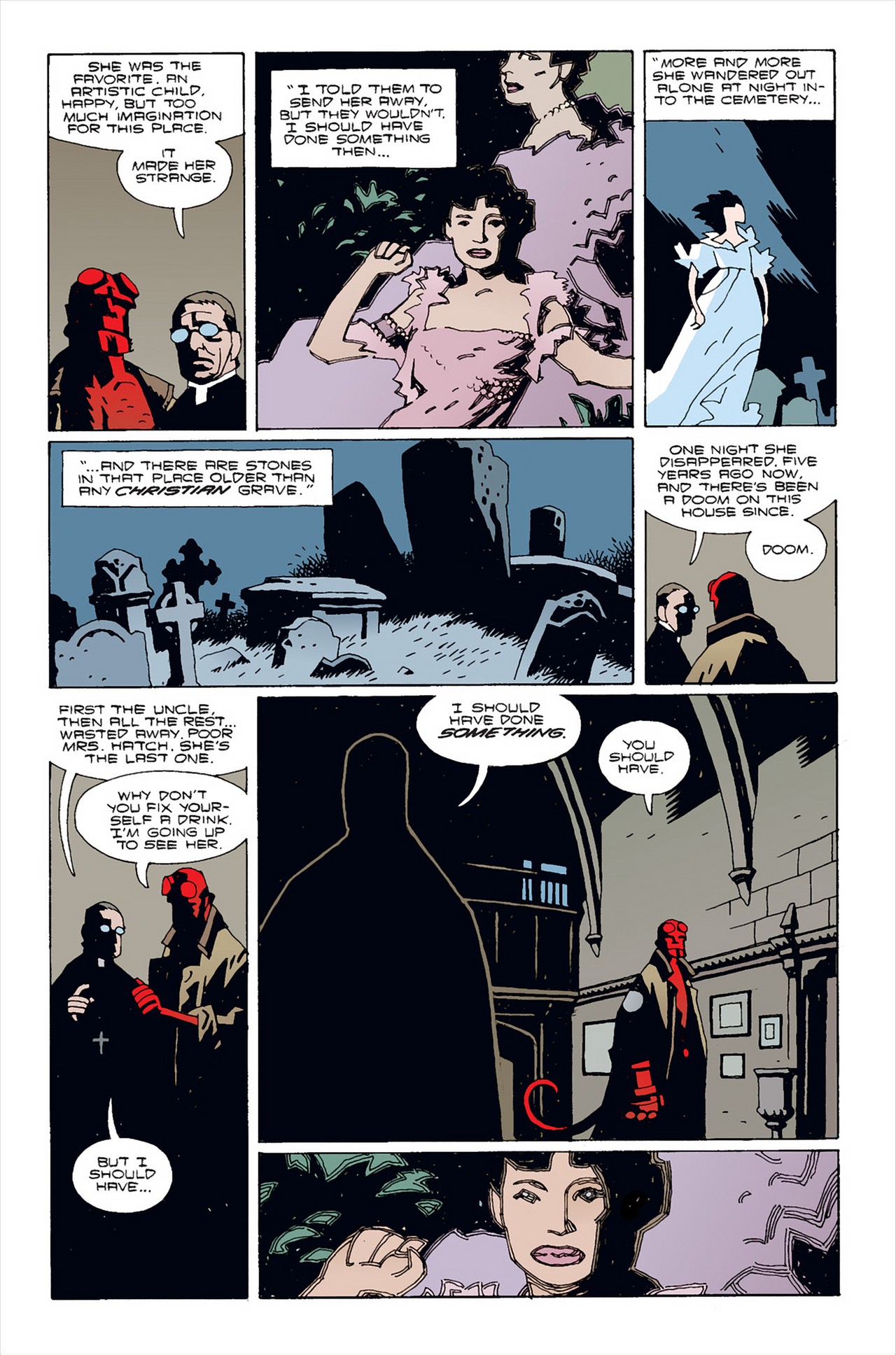 Read online Hellboy Christmas Underground comic -  Issue # Full - 4