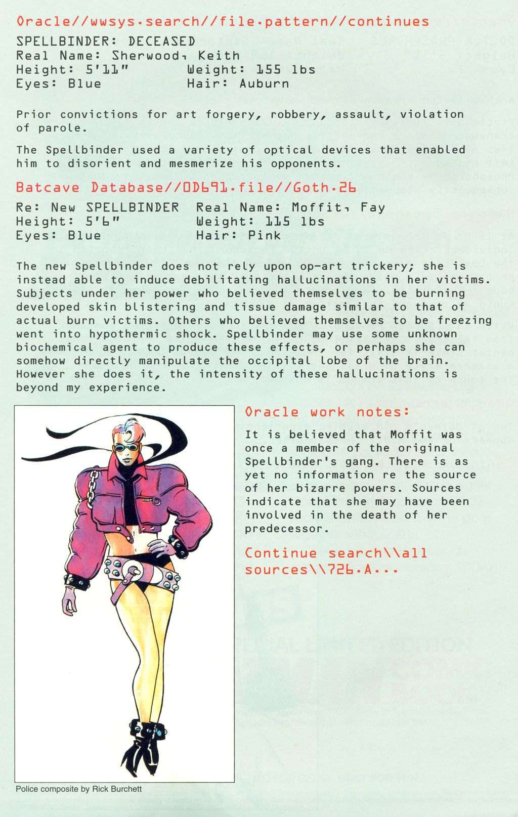 Read online Underworld Unleashed: Patterns of Fear comic -  Issue # Full - 7