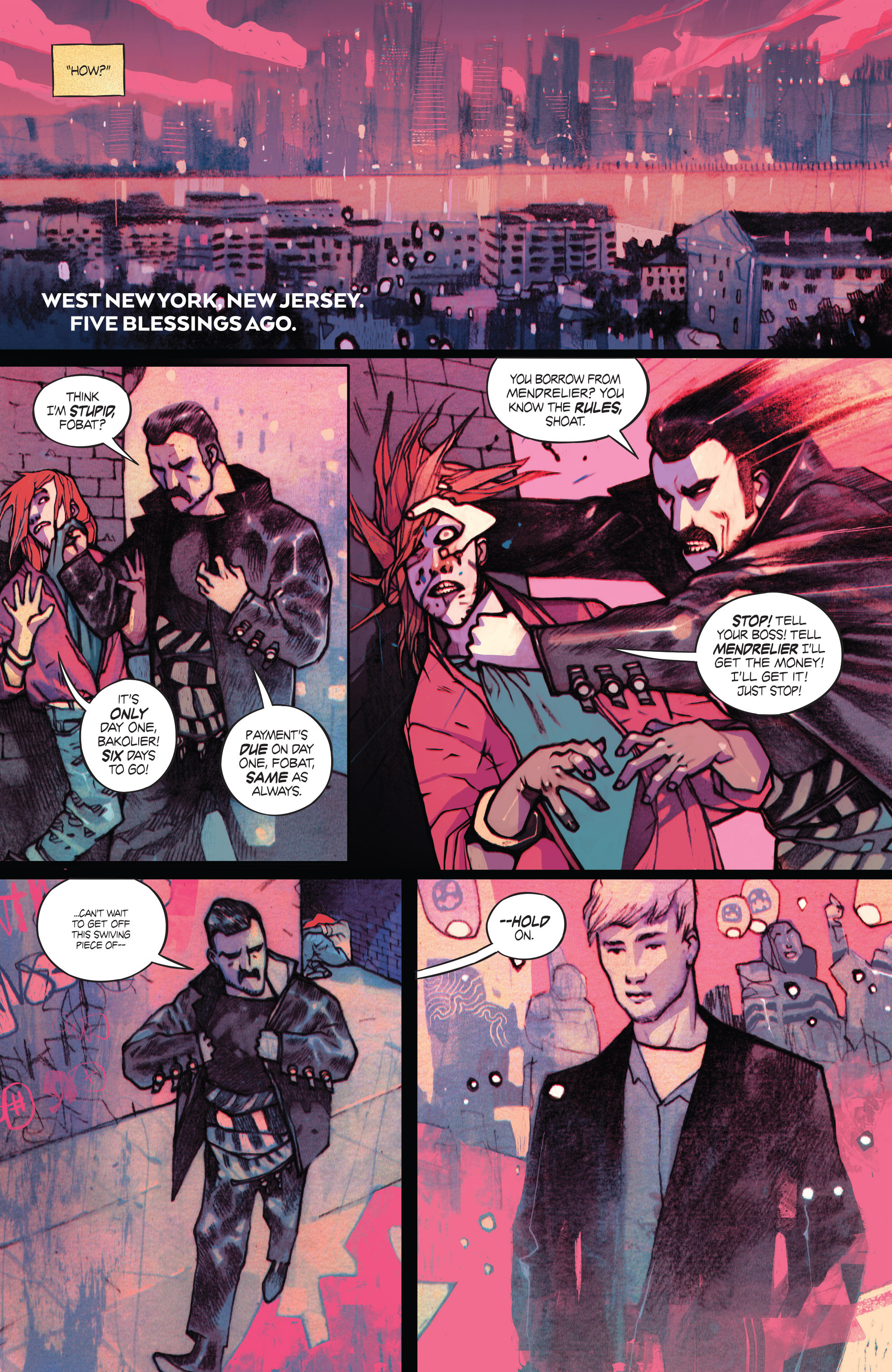 Read online Namesake comic -  Issue #3 - 4