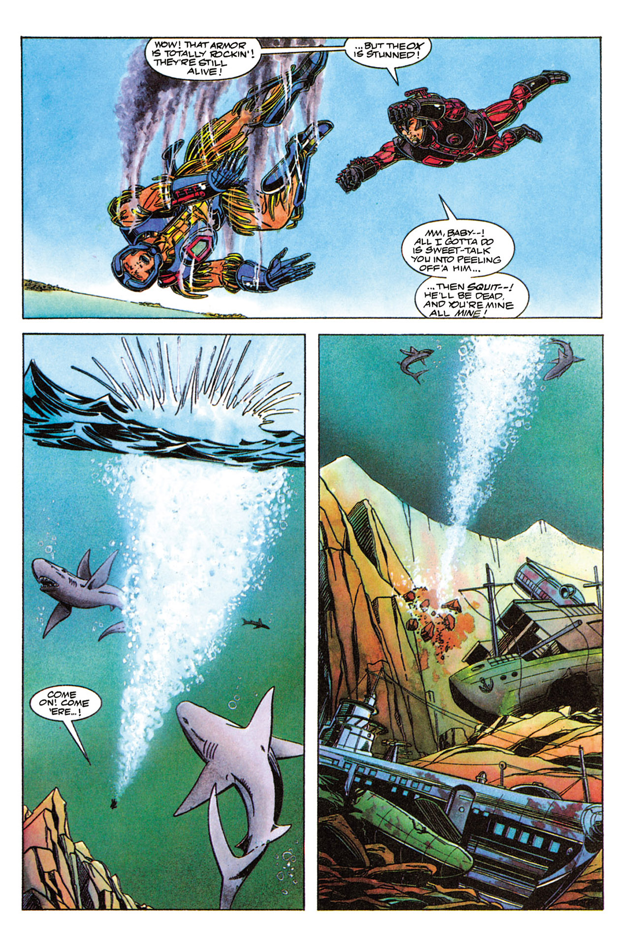 Read online X-O Manowar (1992) comic -  Issue #6 - 10