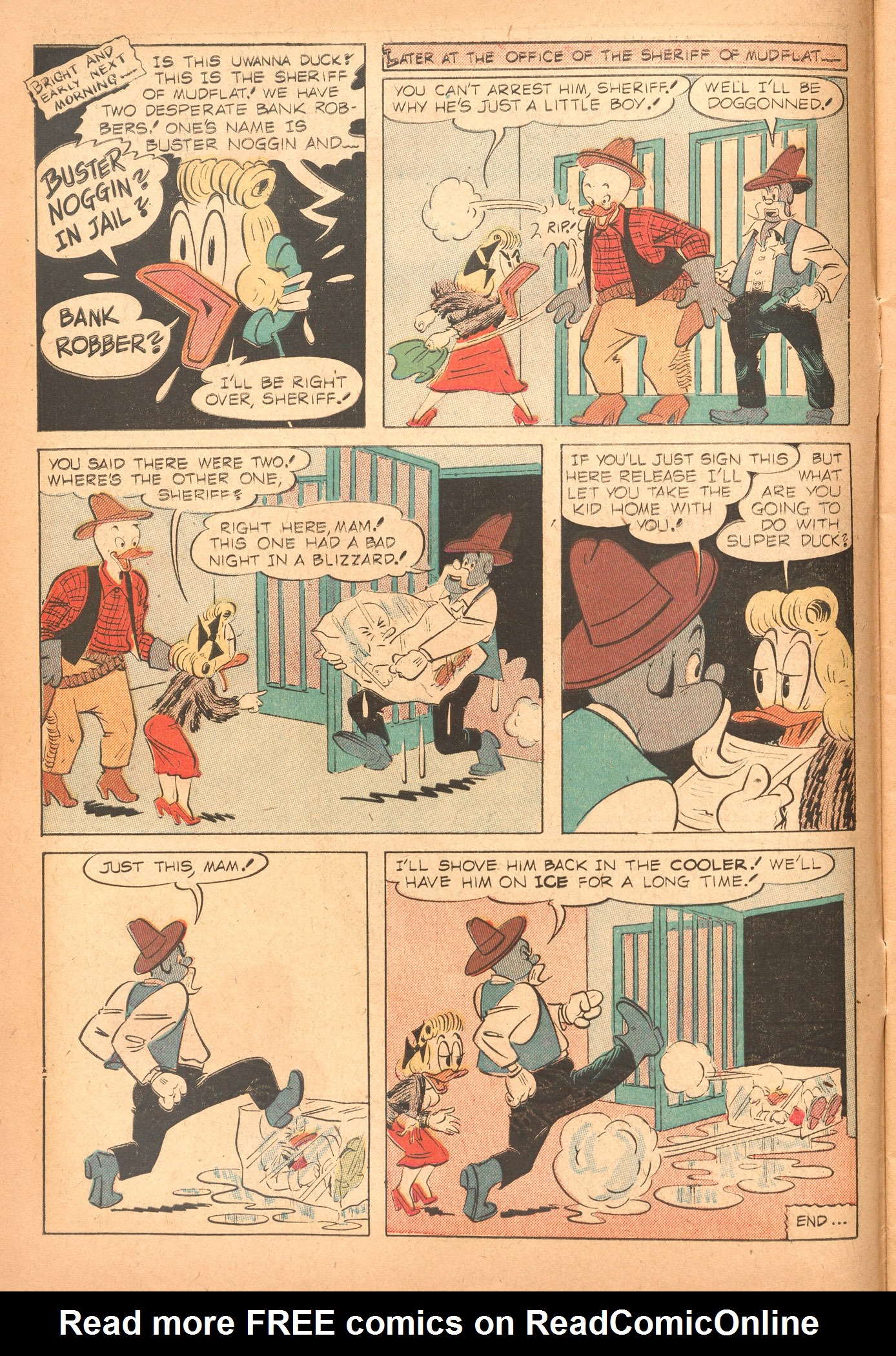 Read online Super Duck Comics comic -  Issue #39 - 10