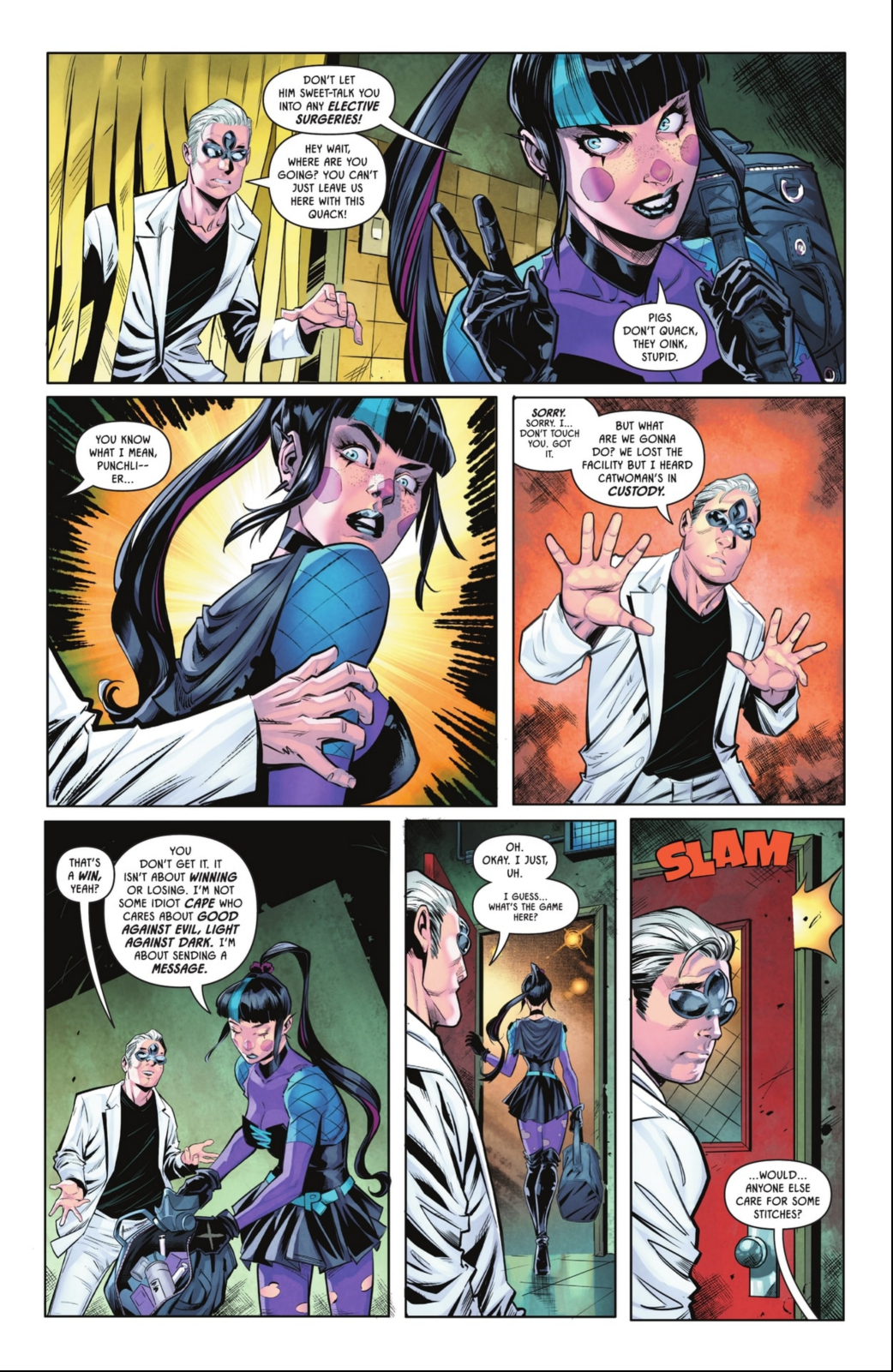 Read online Punchline: The Gotham Game comic -  Issue #3 - 5