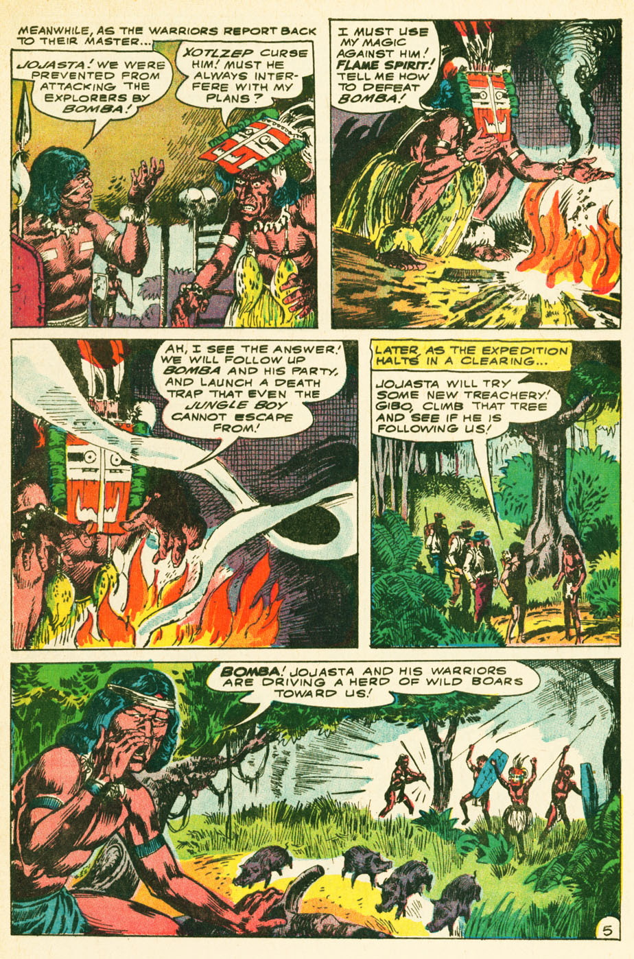 Read online Bomba, The Jungle Boy comic -  Issue #1 - 6