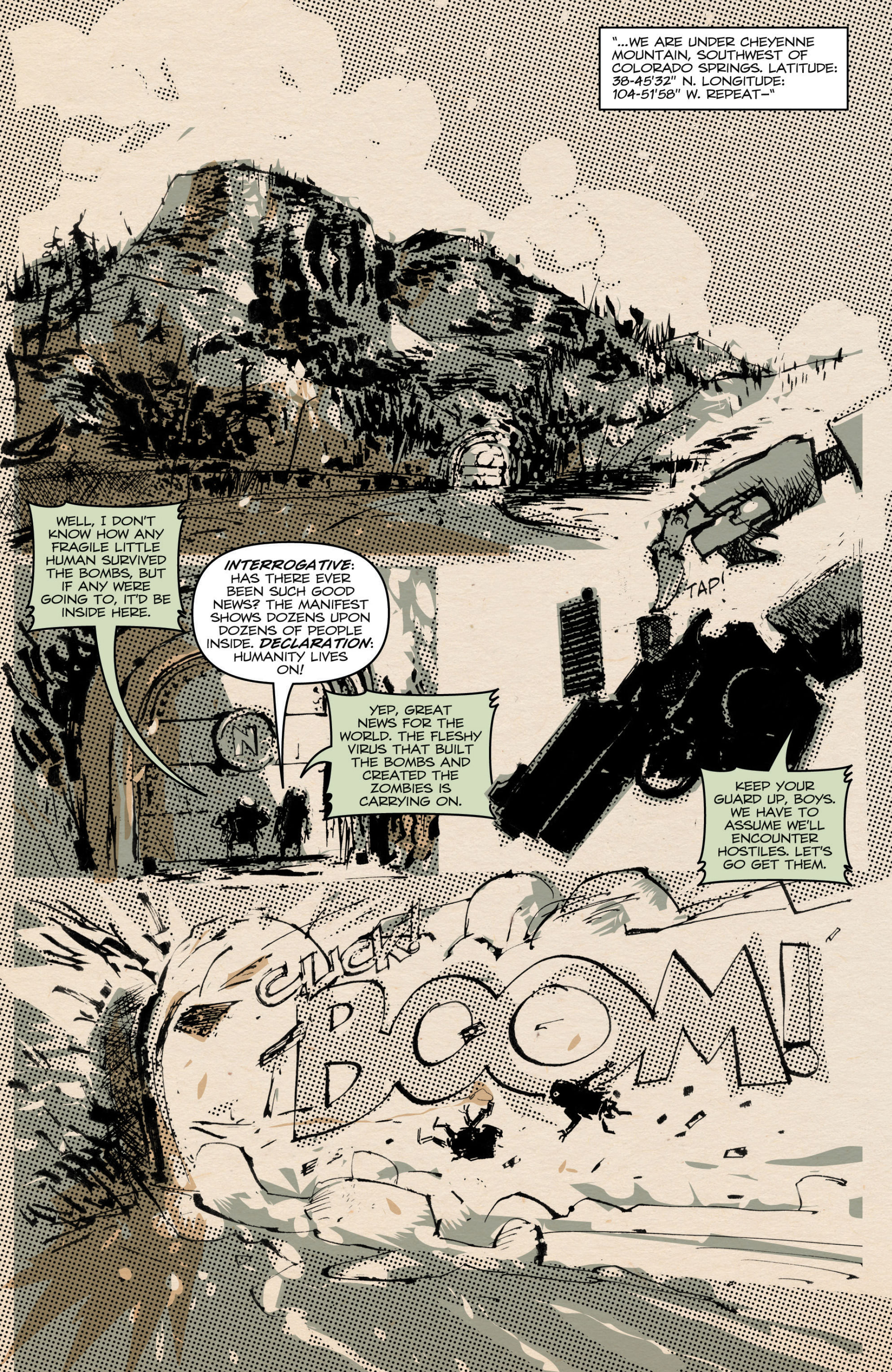Read online ZVRC: Zombies Vs. Robots Classic comic -  Issue #4 - 7
