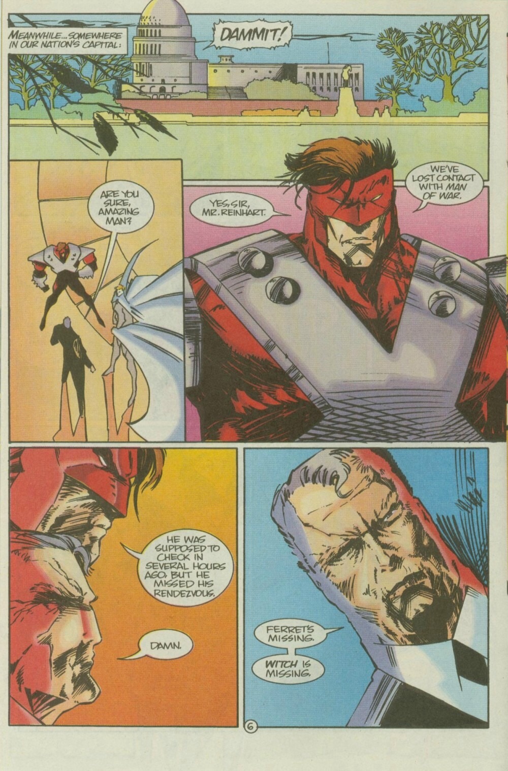 Read online Man of War comic -  Issue #3 - 7