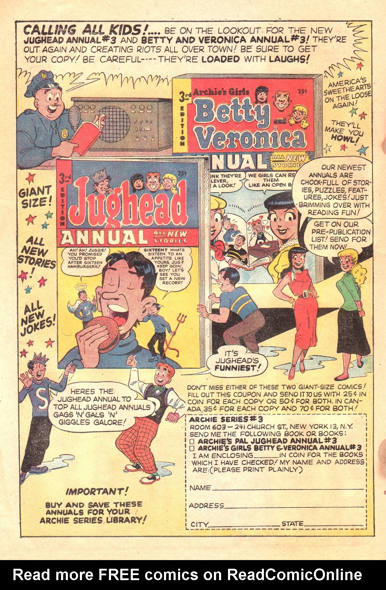Read online Archie's Pal Jughead comic -  Issue #28 - 30
