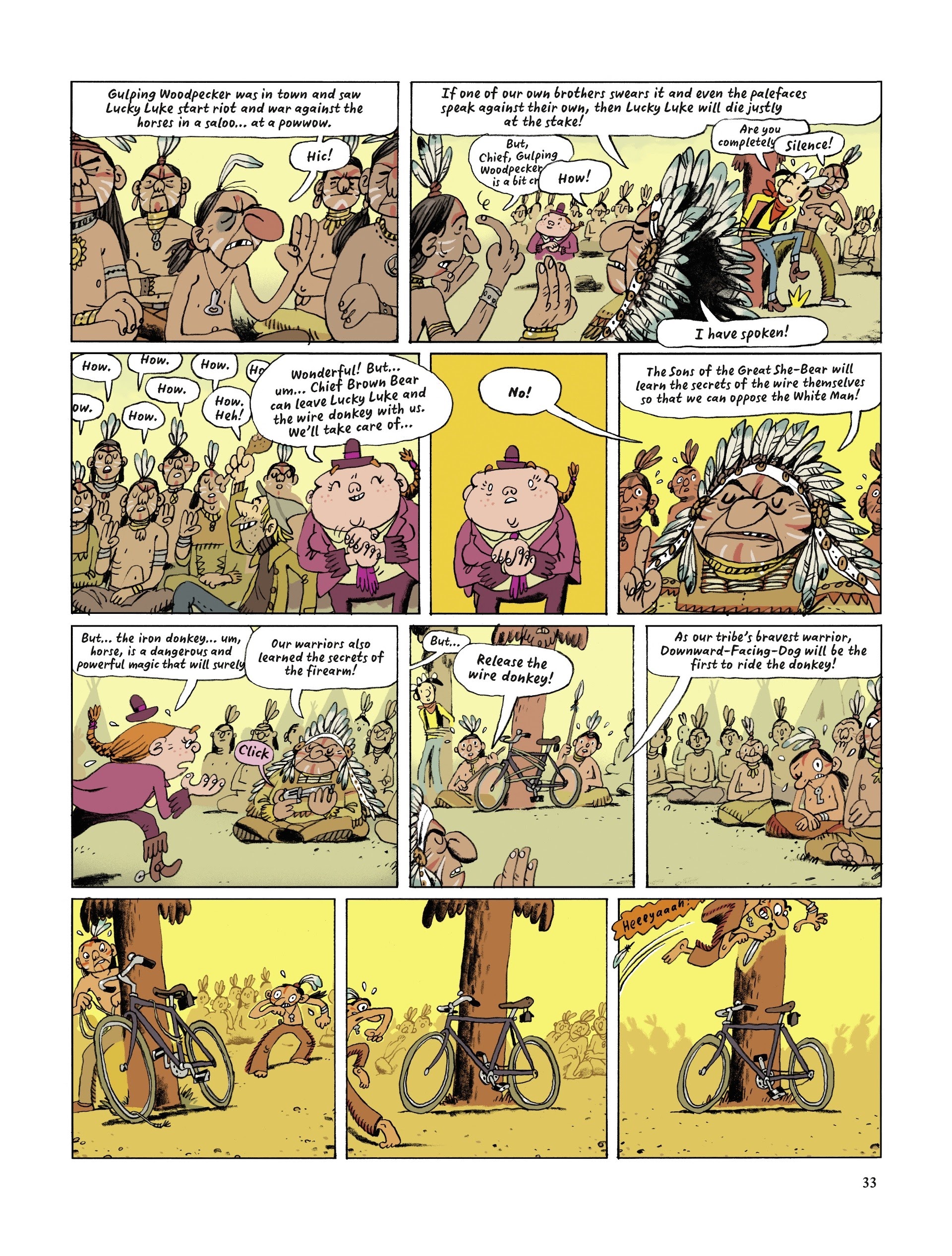 Read online Lucky Luke Saddles Up comic -  Issue # TPB - 33