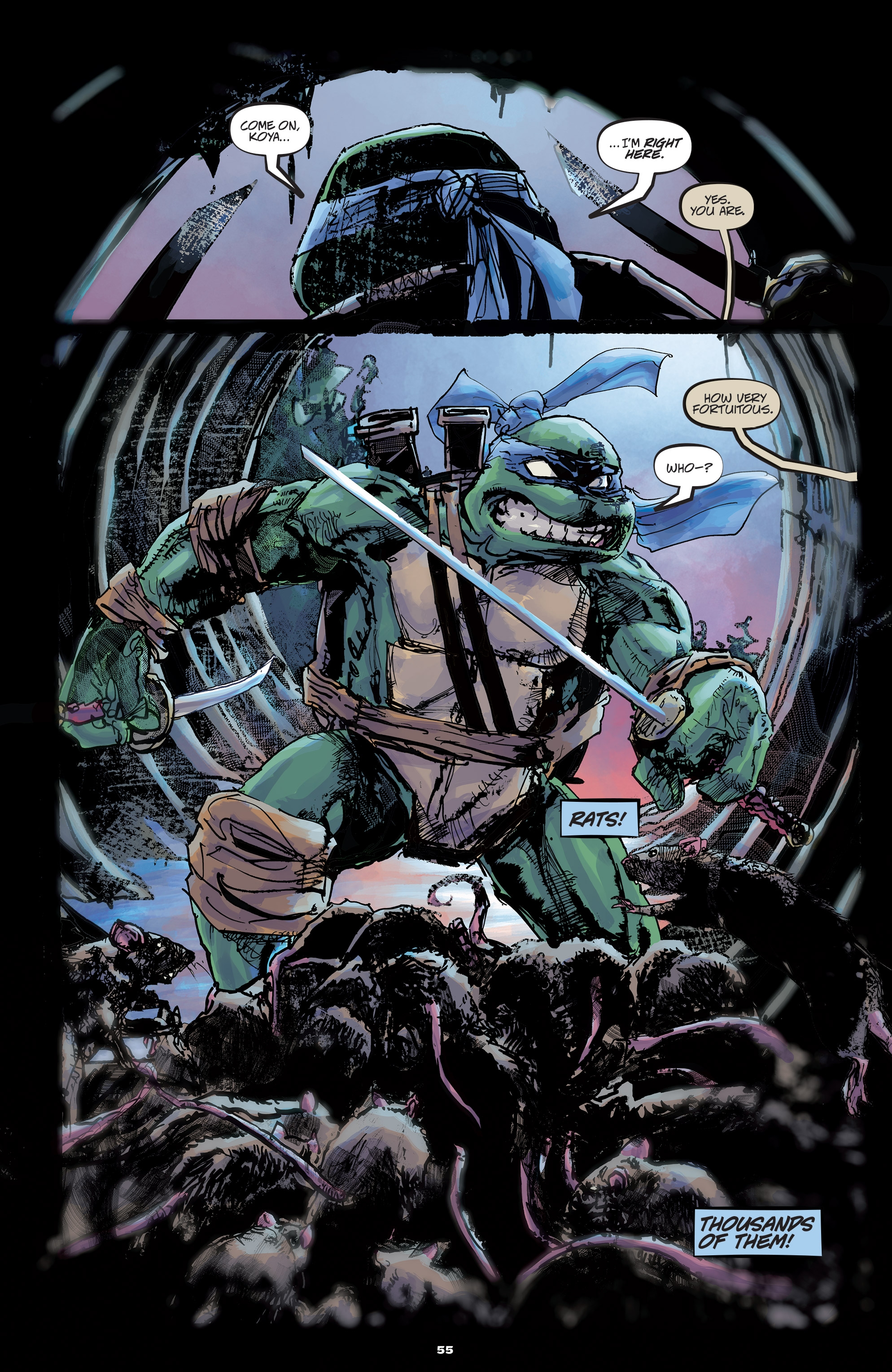 Read online Teenage Mutant Ninja Turtles Universe comic -  Issue # _Inside Out Director's Cut - 57
