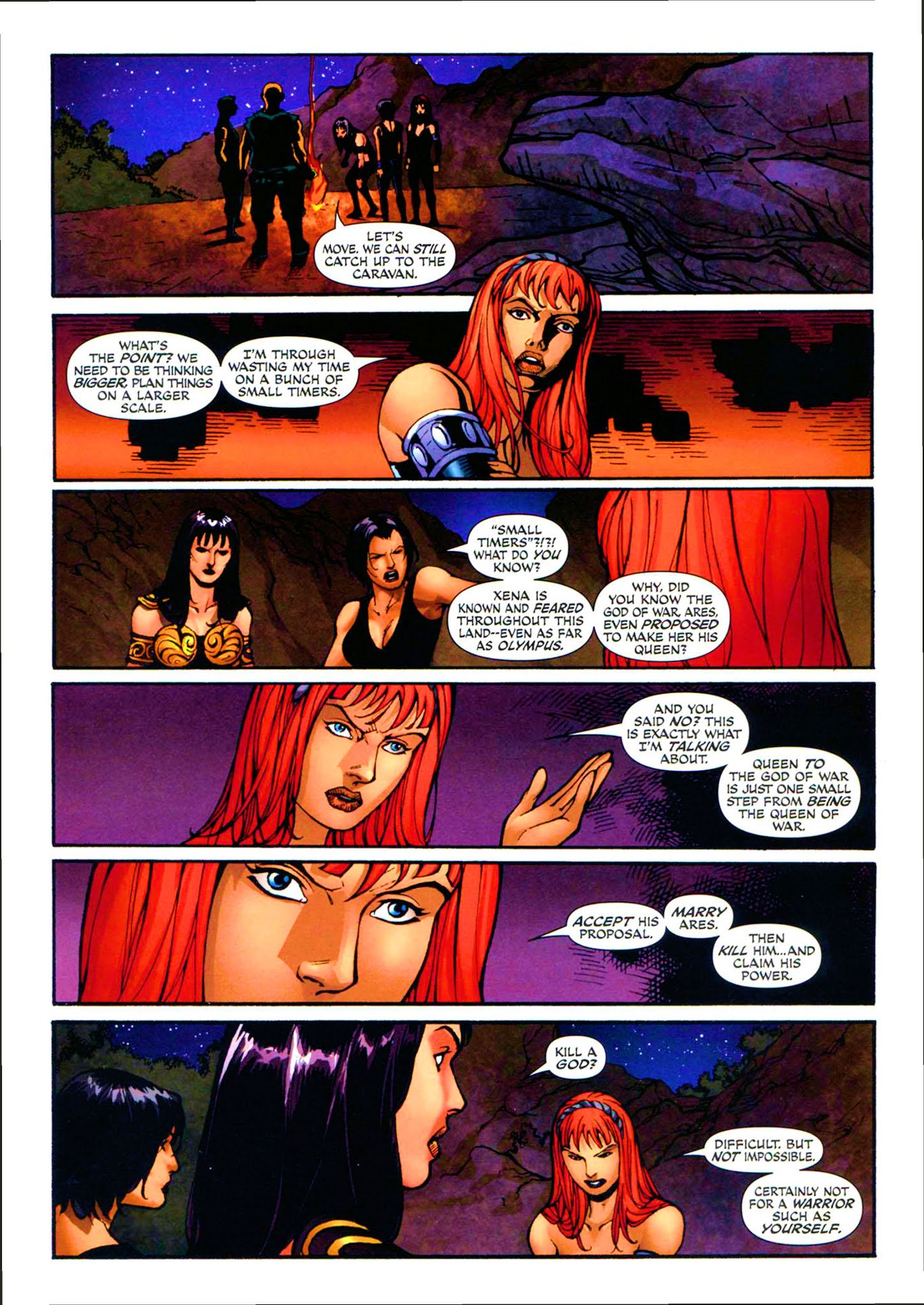 Read online Xena: Warrior Princess - Dark Xena comic -  Issue #3 - 23