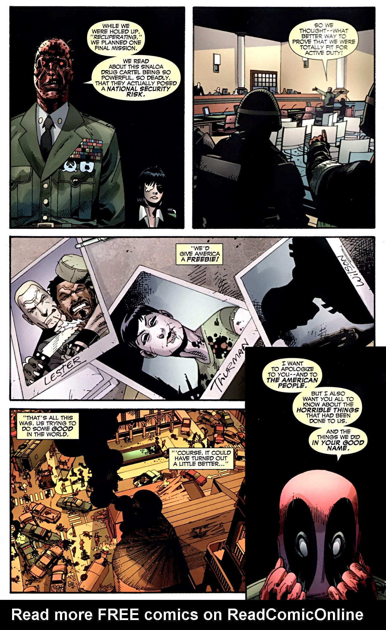 Read online Deadpool: Wade Wilson's War comic -  Issue #4 - 7