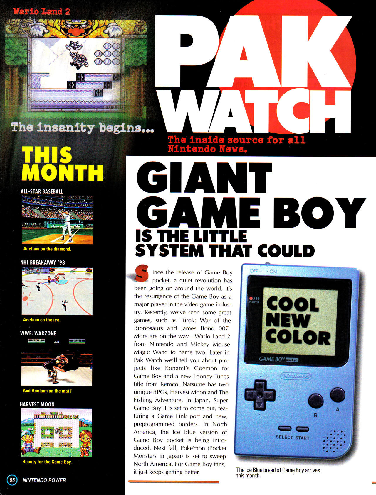 Read online Nintendo Power comic -  Issue #105 - 105