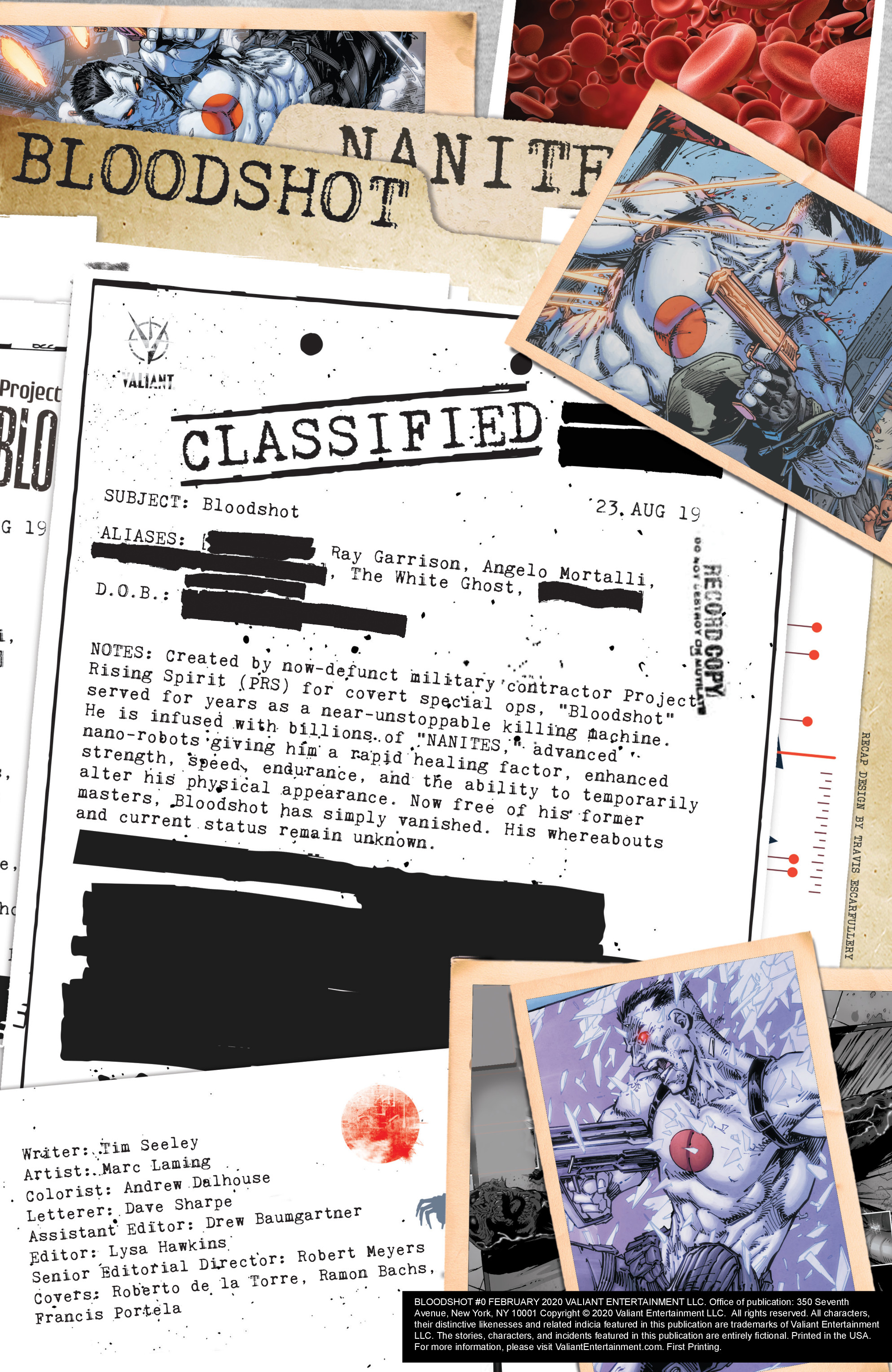 Read online Bloodshot (2019) comic -  Issue #0 - 2