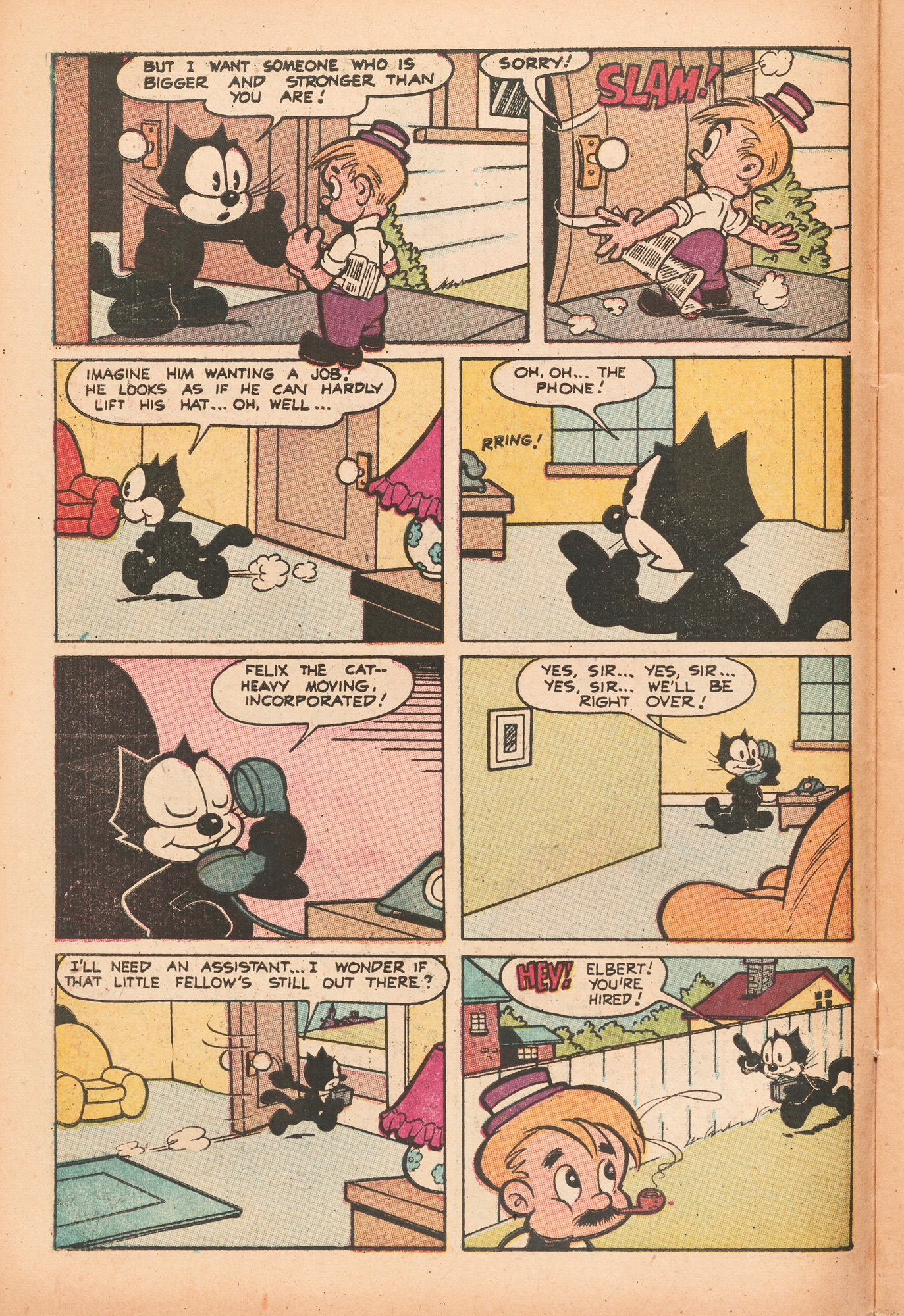 Read online Felix the Cat (1951) comic -  Issue #52 - 8