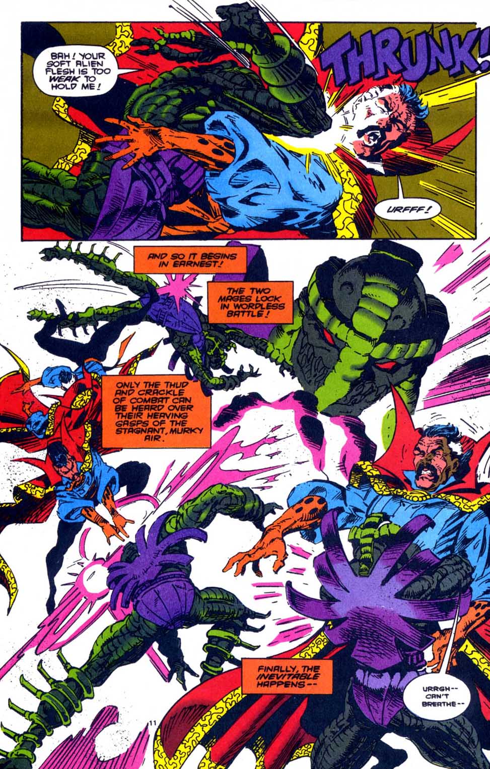 Read online Doctor Strange: Sorcerer Supreme comic -  Issue #58 - 11