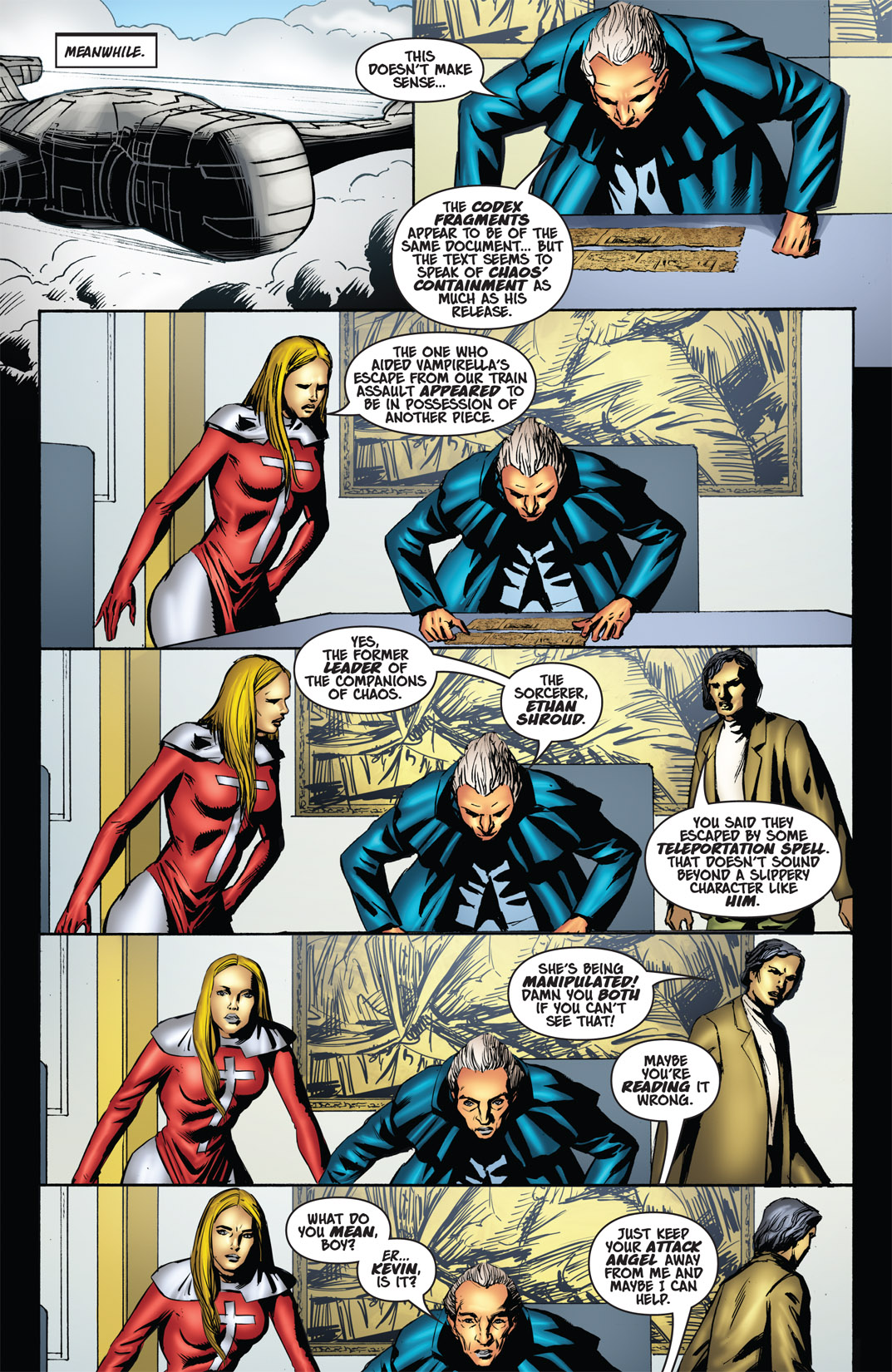 Read online Vampirella and the Scarlet Legion comic -  Issue # TPB - 92