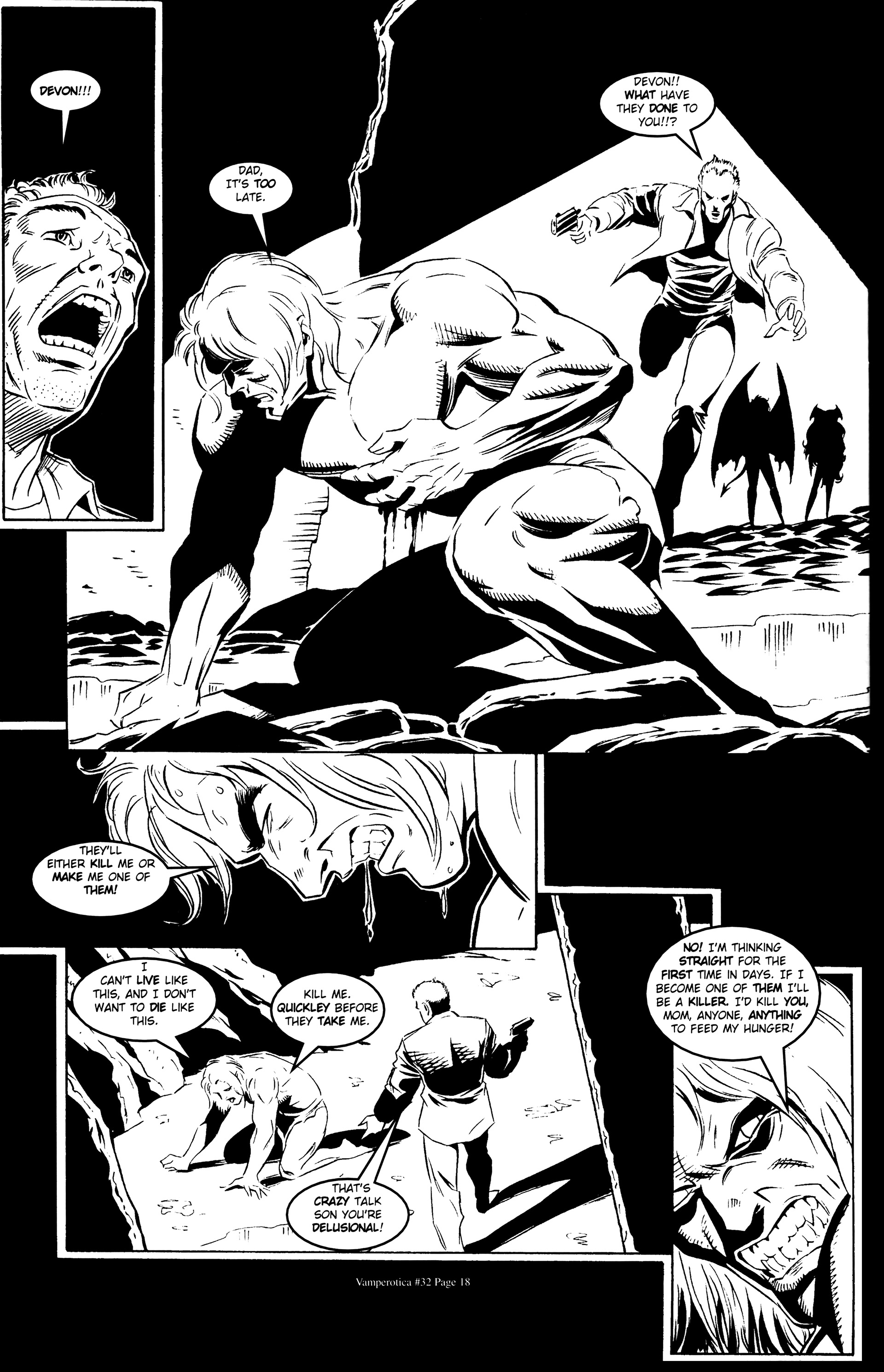 Read online Vamperotica comic -  Issue #32 - 19