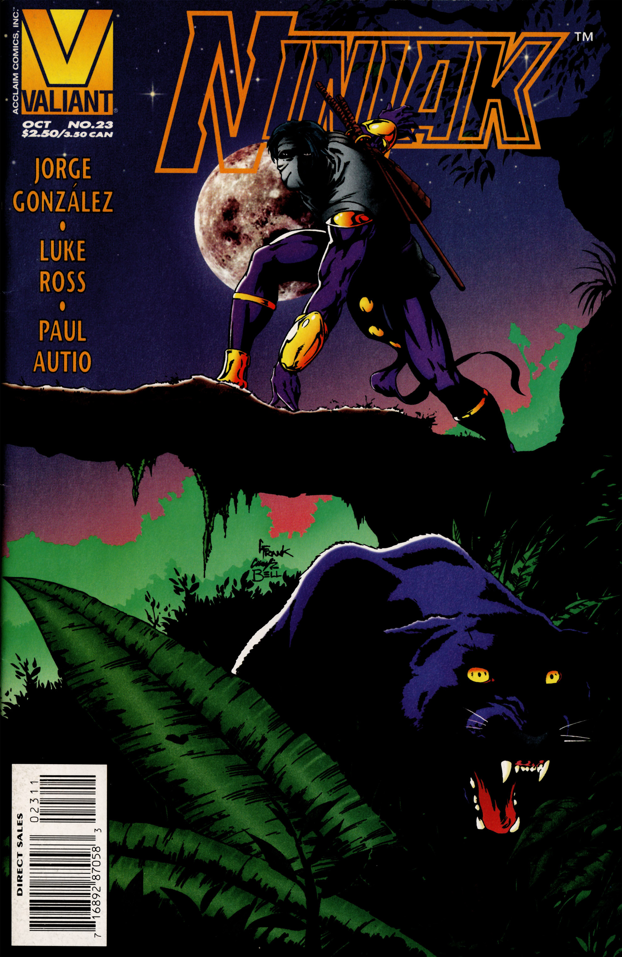 Read online Ninjak (1994) comic -  Issue #23 - 1