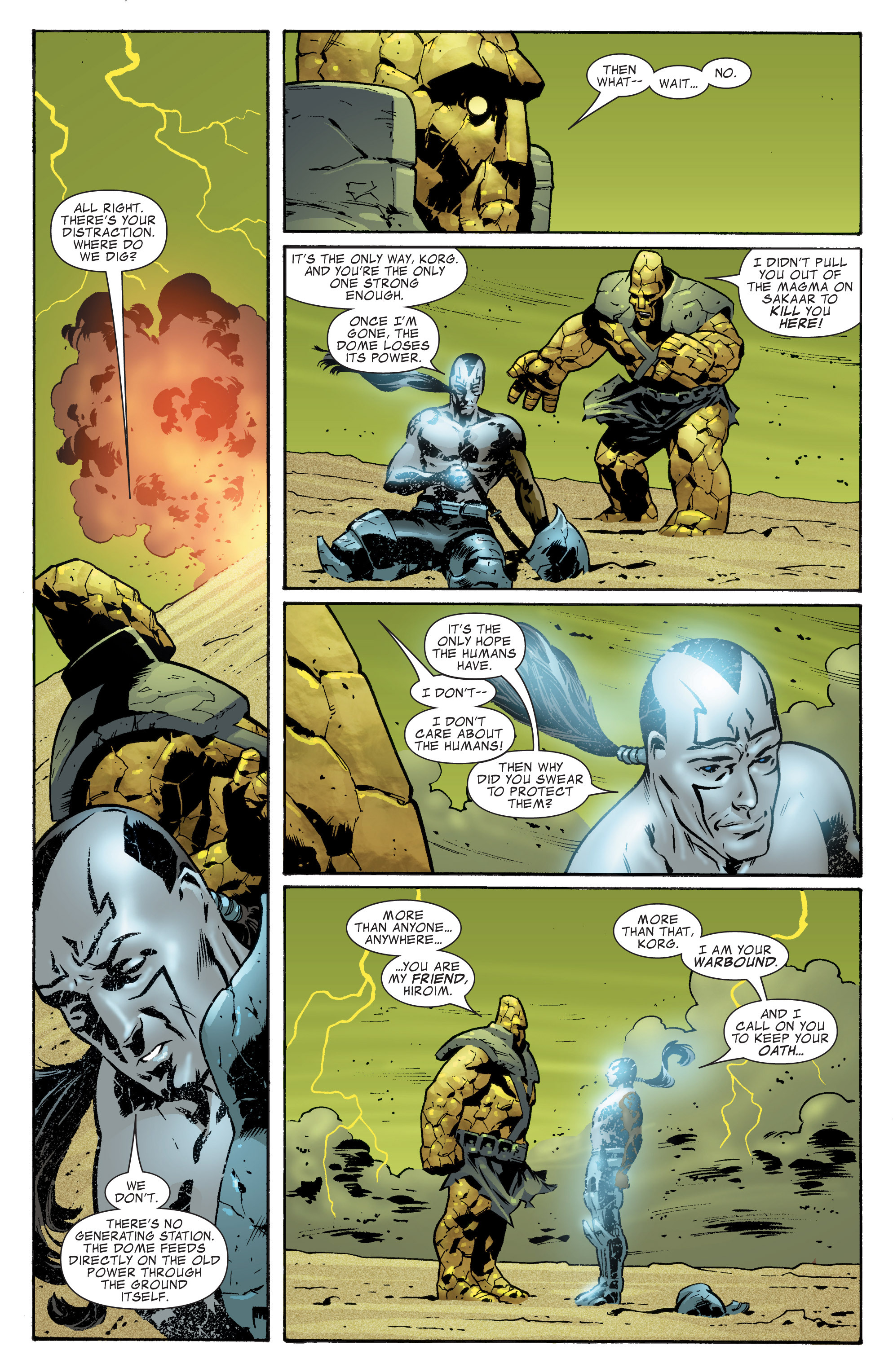 Read online World War Hulk Aftersmash: Warbound, Vol. 1 comic -  Issue #3 - 18