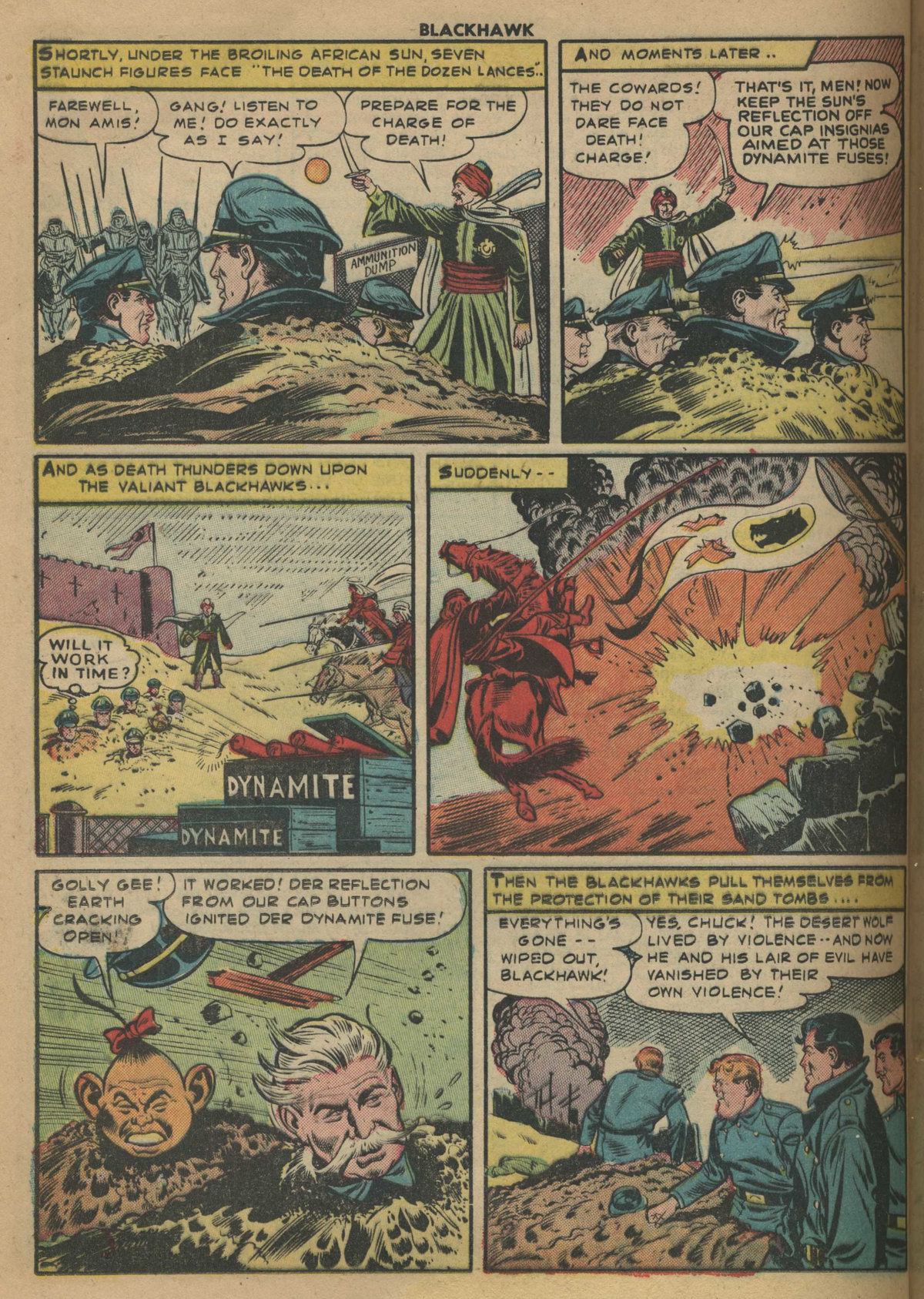 Read online Blackhawk (1957) comic -  Issue #72 - 24