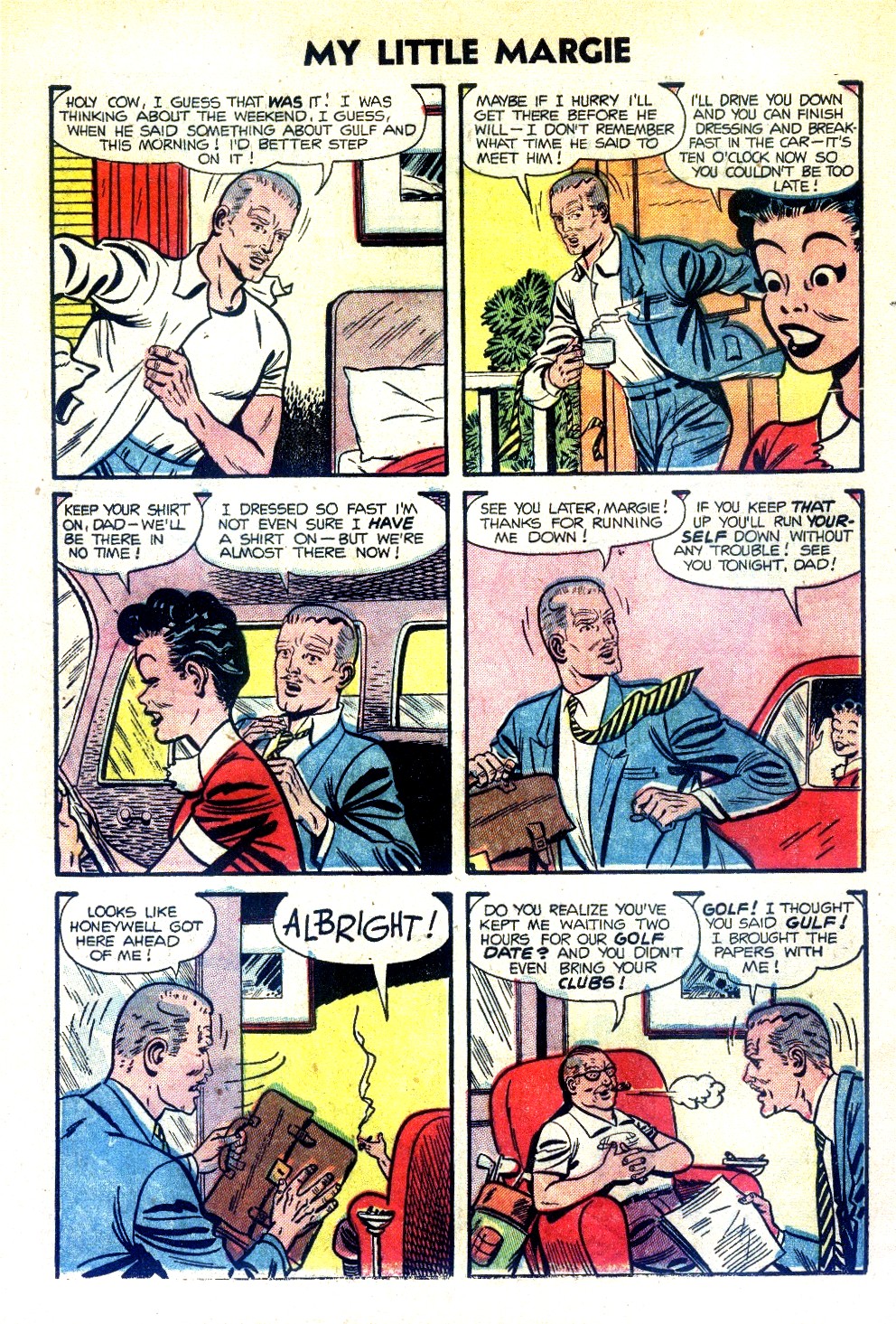 Read online My Little Margie (1954) comic -  Issue #5 - 28
