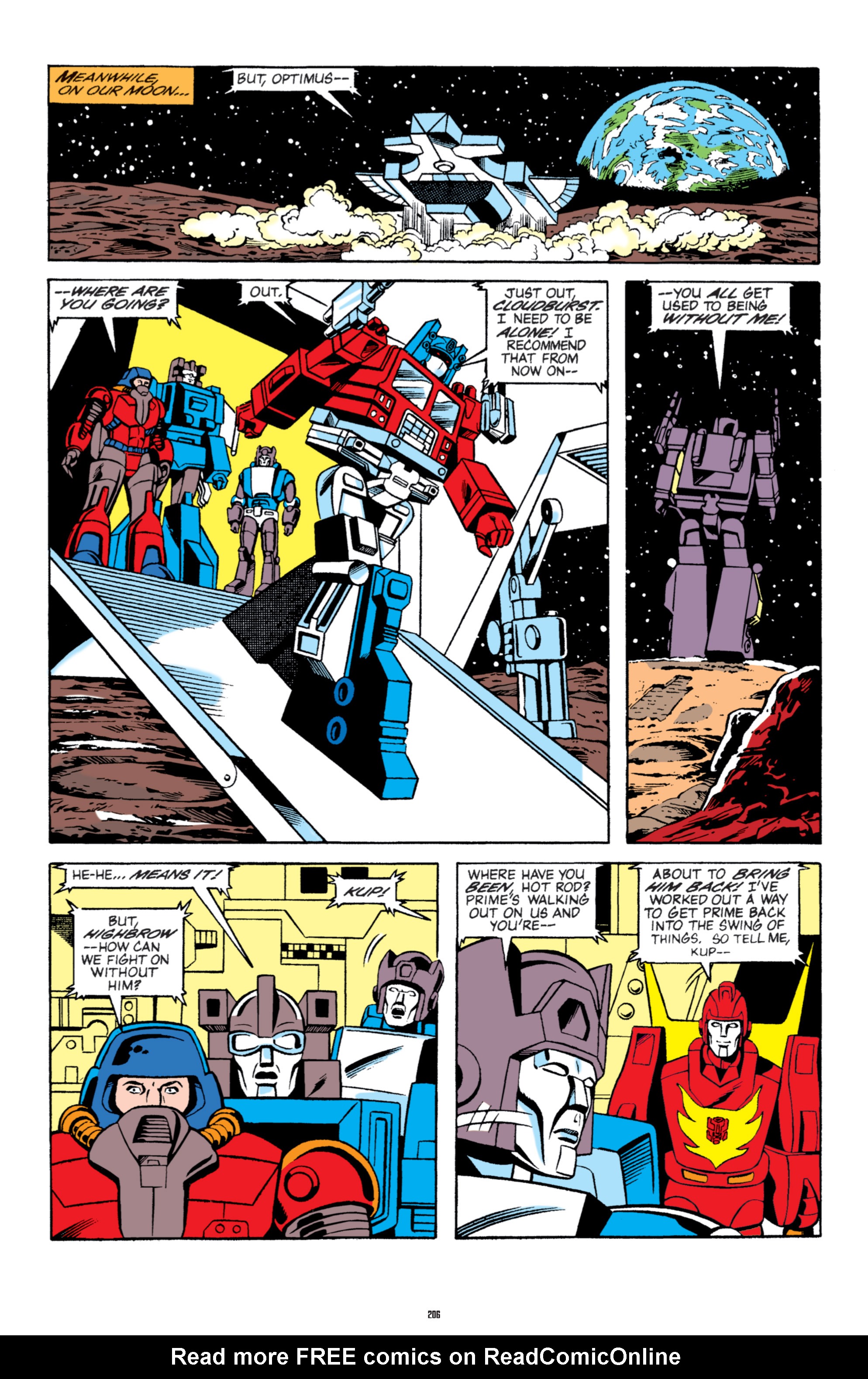 Read online The Transformers Classics comic -  Issue # TPB 5 - 207