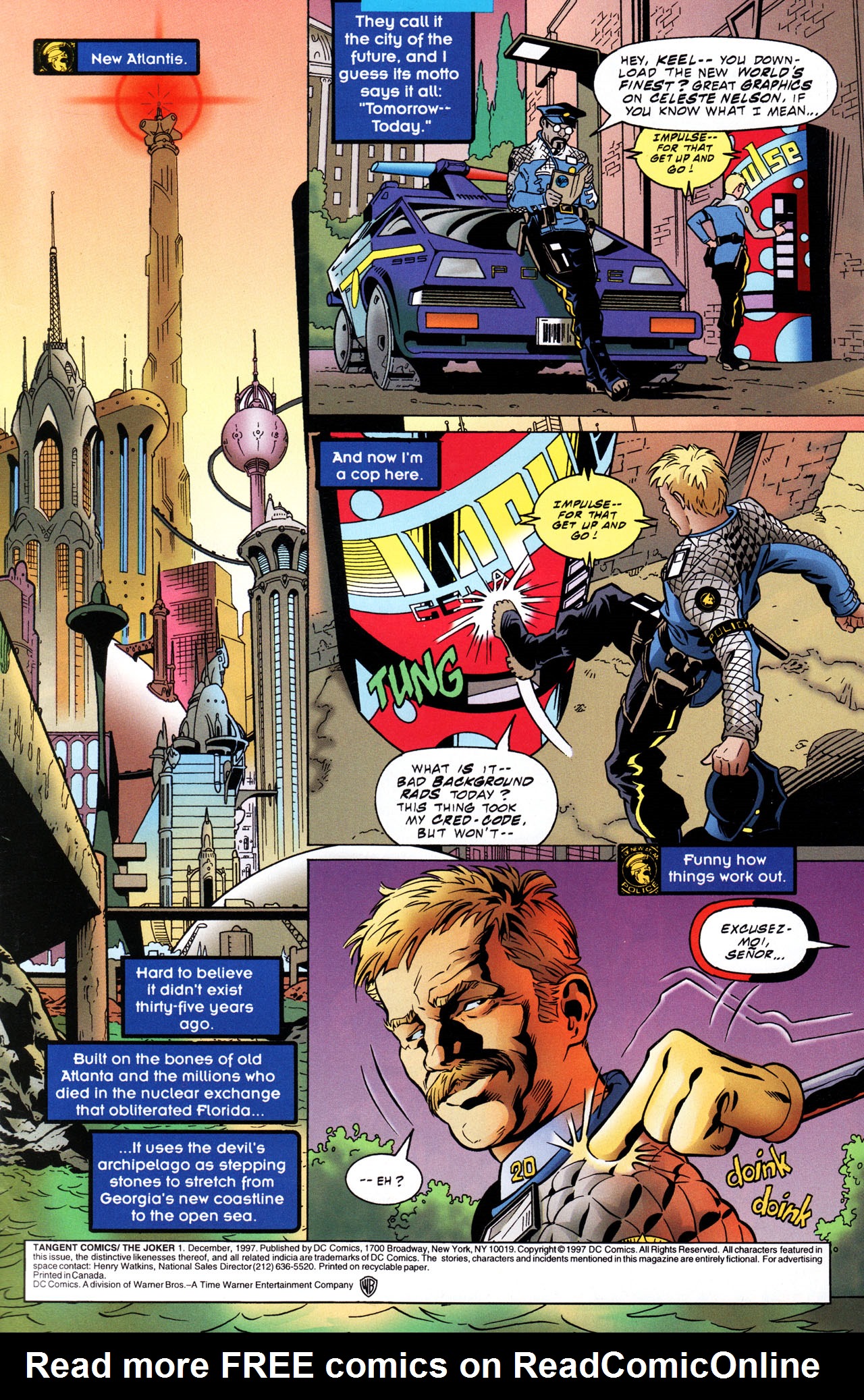 Read online Tangent Comics/ The Joker comic -  Issue # Full - 2