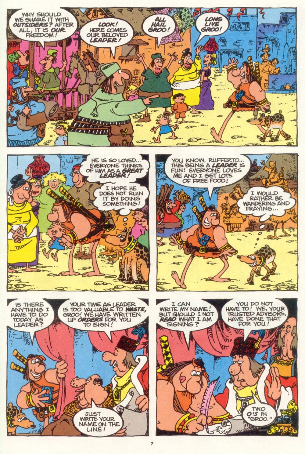 Read online Sergio Aragonés Groo the Wanderer comic -  Issue #109 - 9