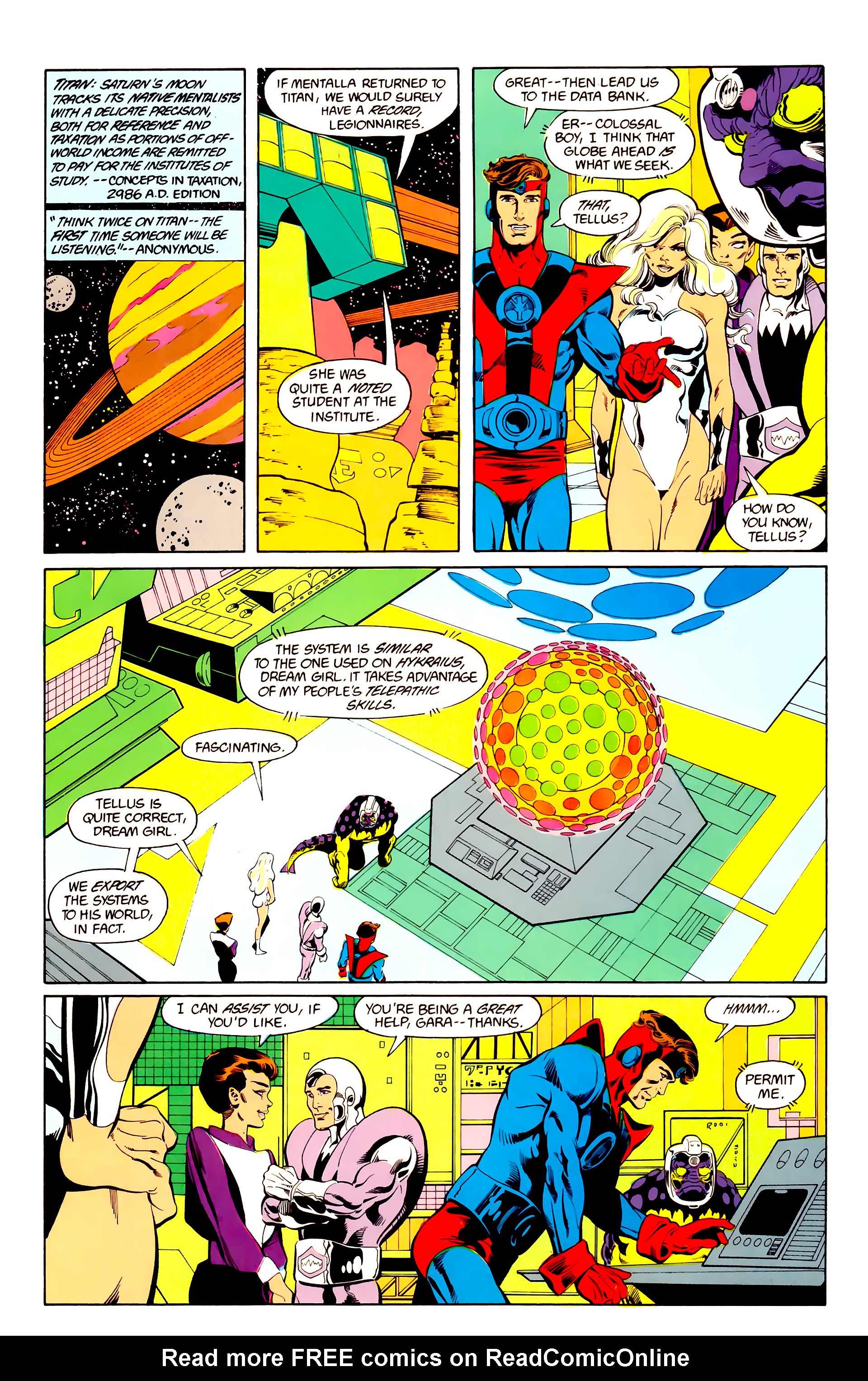 Read online Legion of Super-Heroes (1984) comic -  Issue #25 - 10