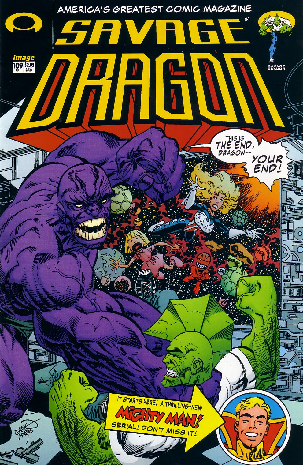 Read online The Savage Dragon (1993) comic -  Issue #109 - 1