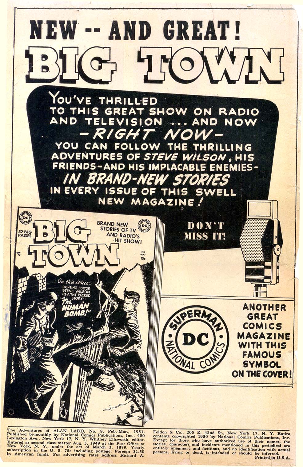 Read online Adventures of Alan Ladd comic -  Issue #9 - 2