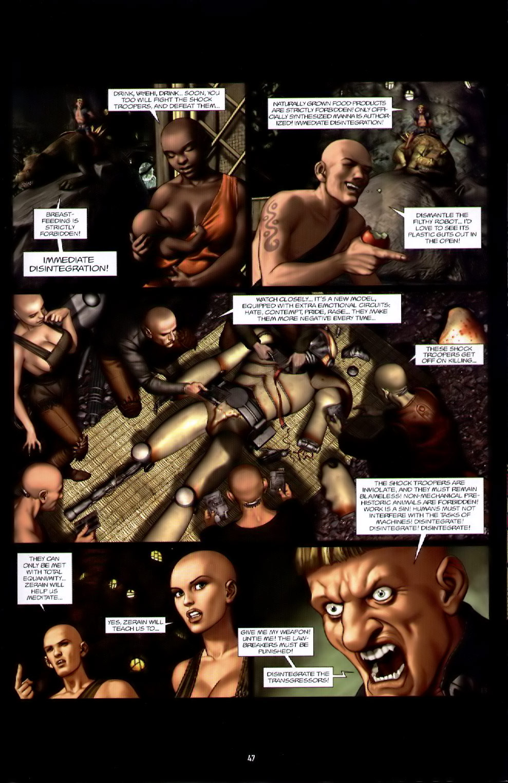 Read online Metal Hurlant comic -  Issue #6 - 46