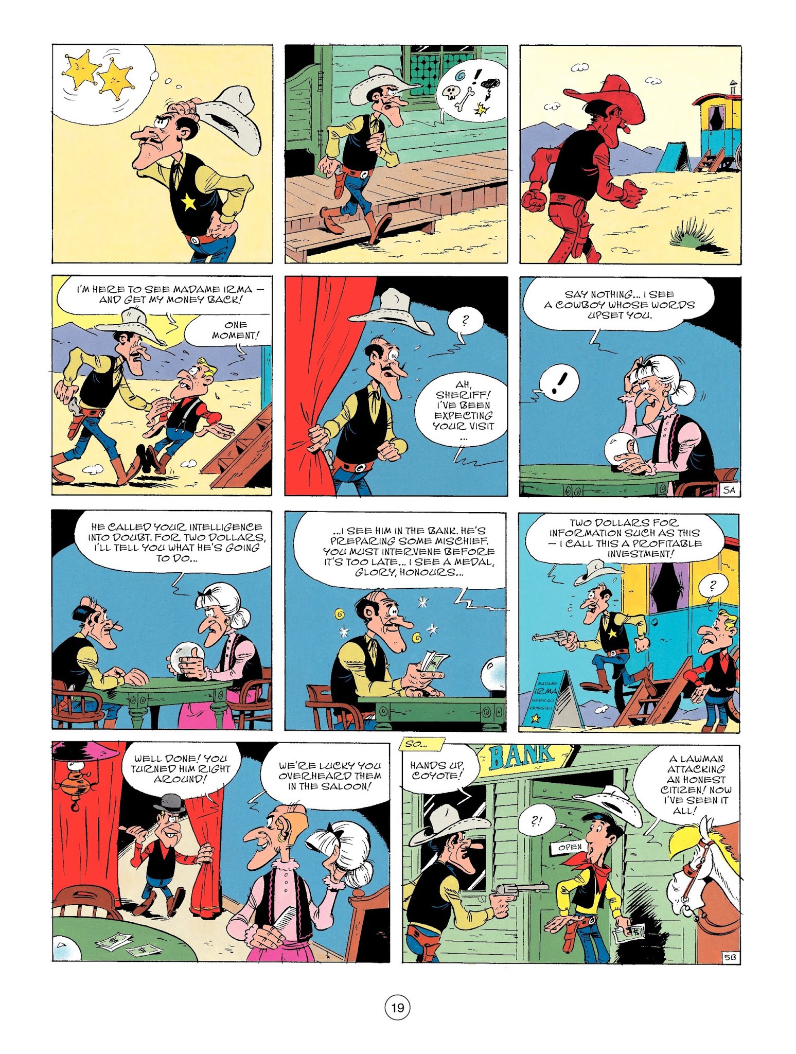 Read online A Lucky Luke Adventure comic -  Issue #62 - 21