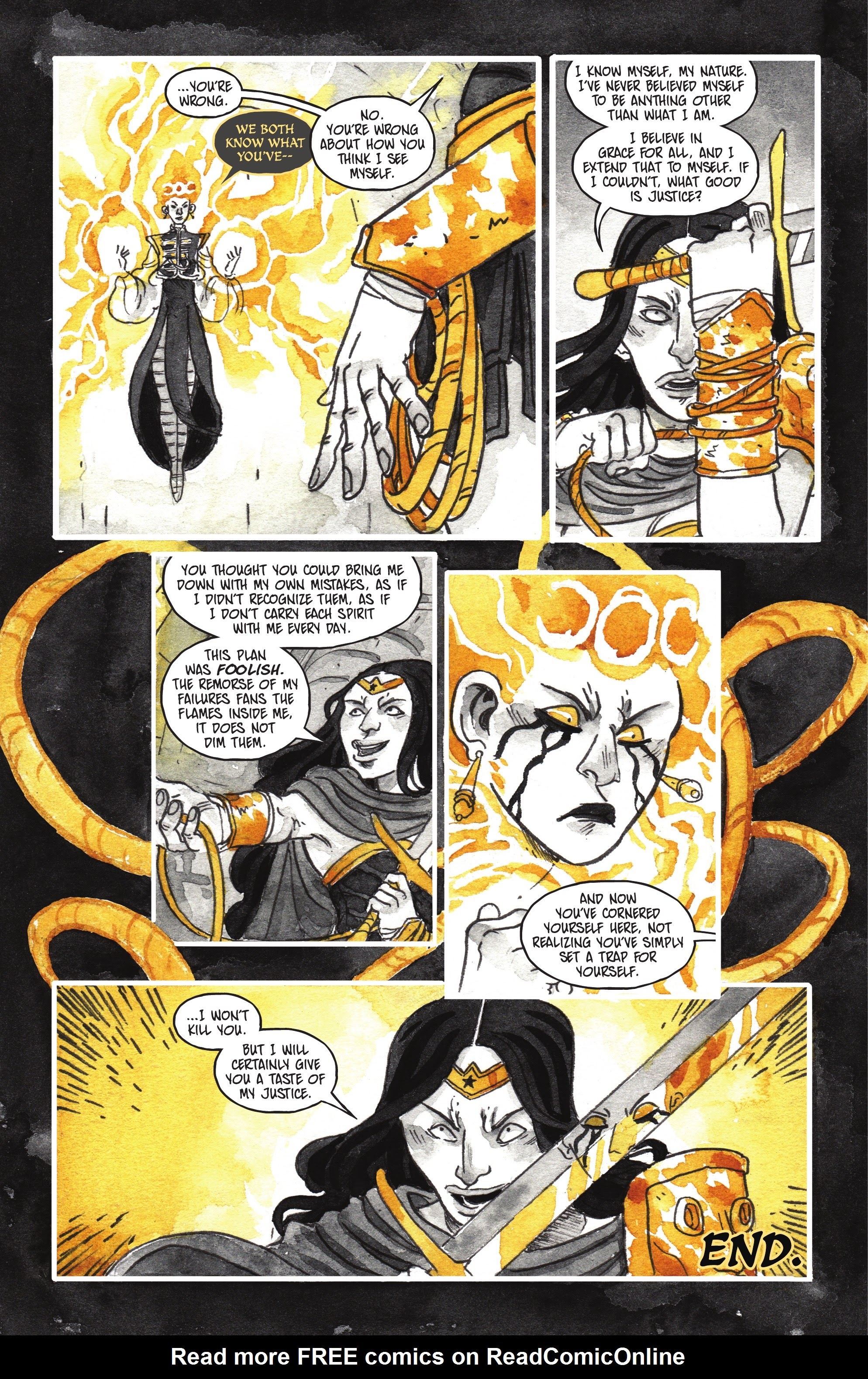 Read online Wonder Woman Black & Gold comic -  Issue #1 - 19
