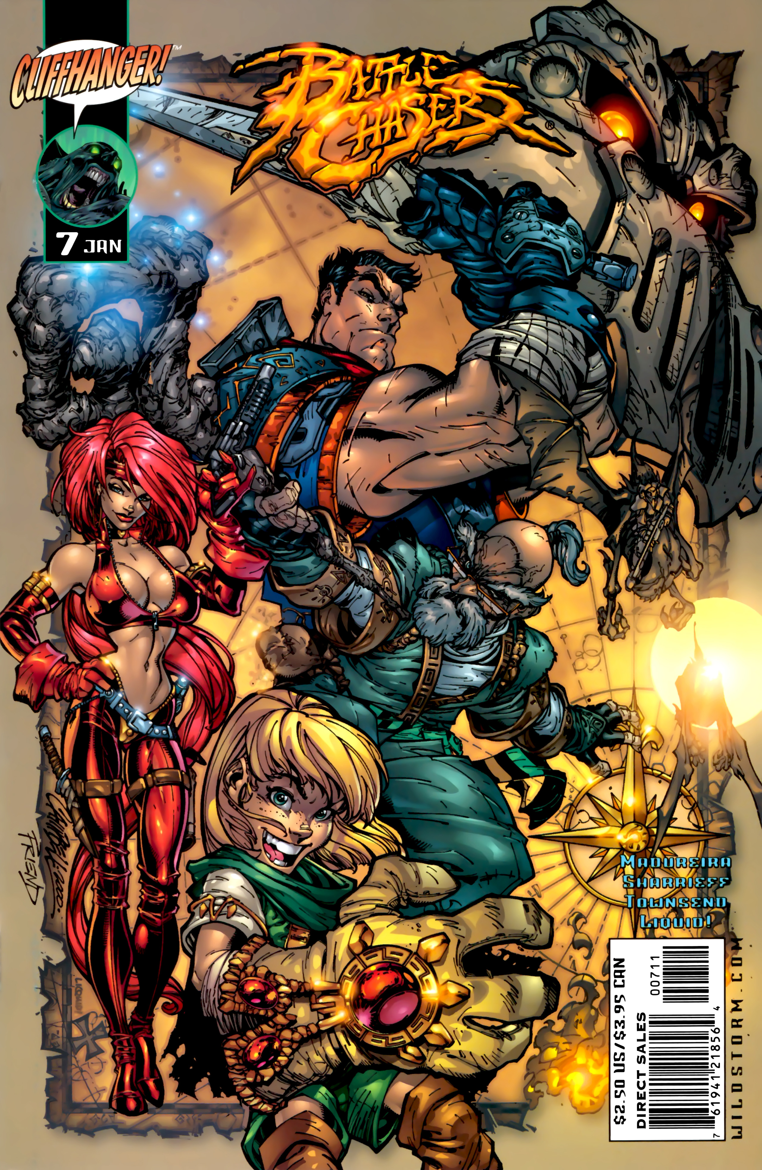 Read online Battle Chasers (1998) comic -  Issue #7 - 2