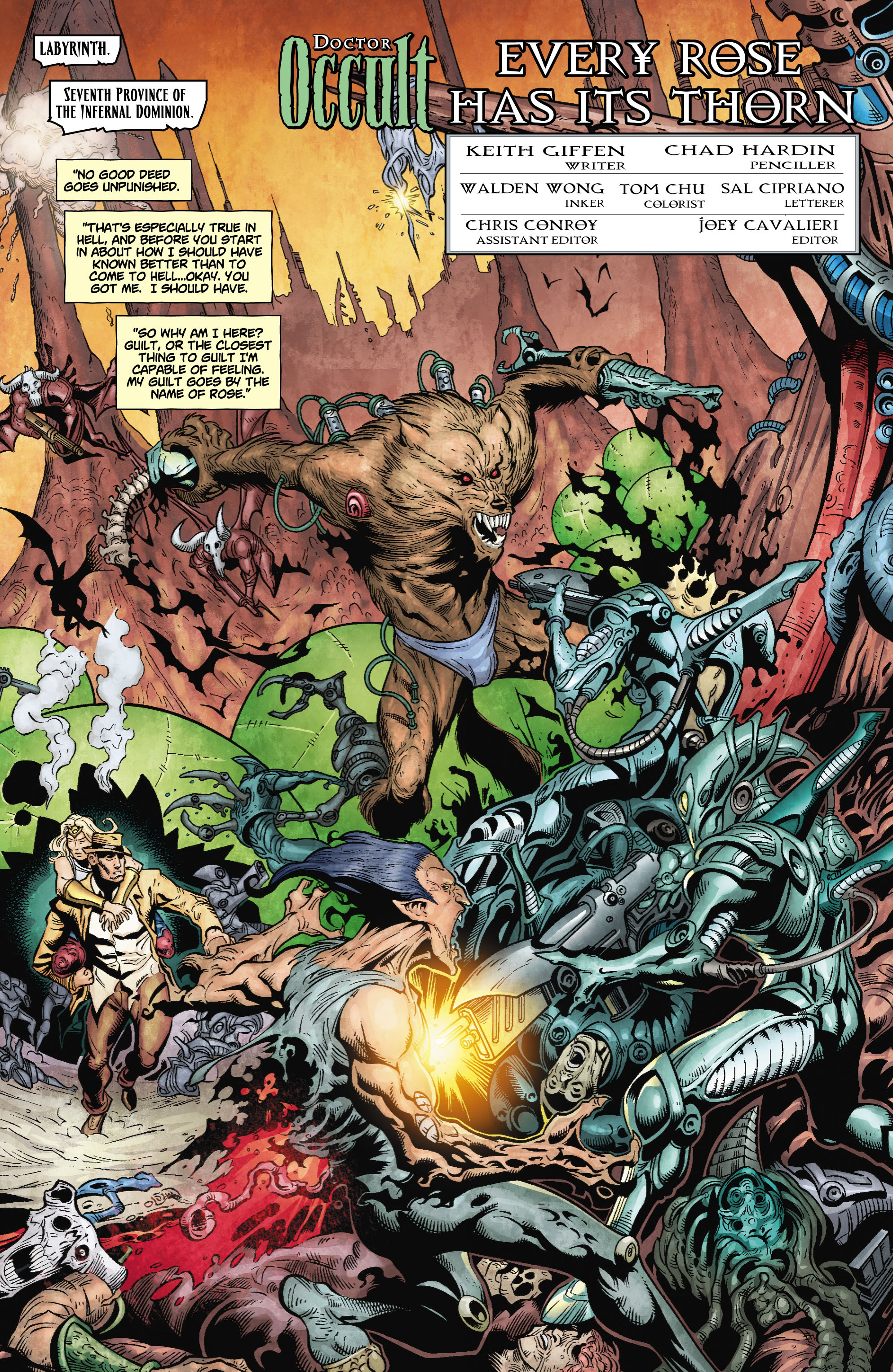 Read online Reign in Hell comic -  Issue #6 - 24