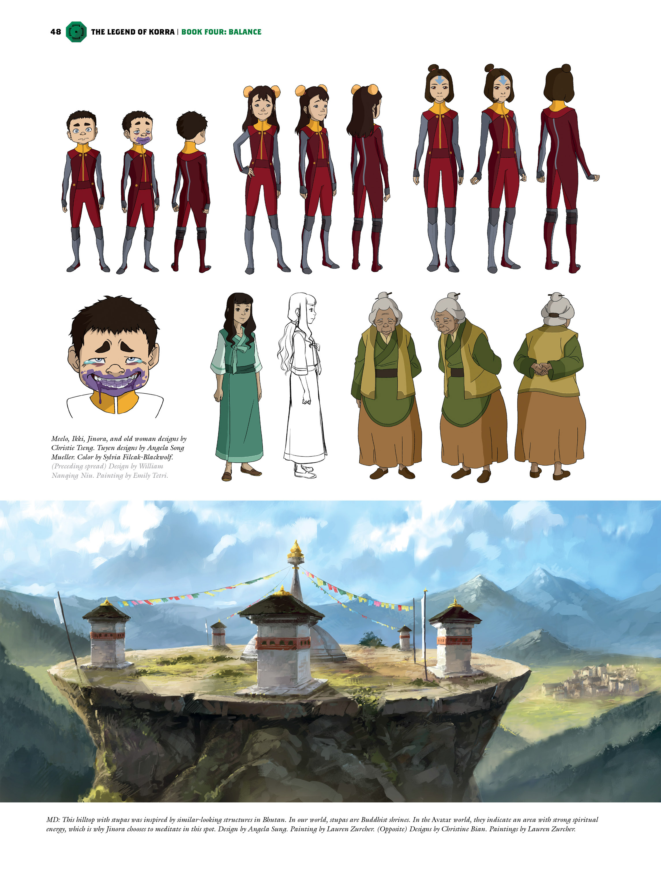 Read online The Legend of Korra: The Art of the Animated Series comic -  Issue # TPB 4 - 45