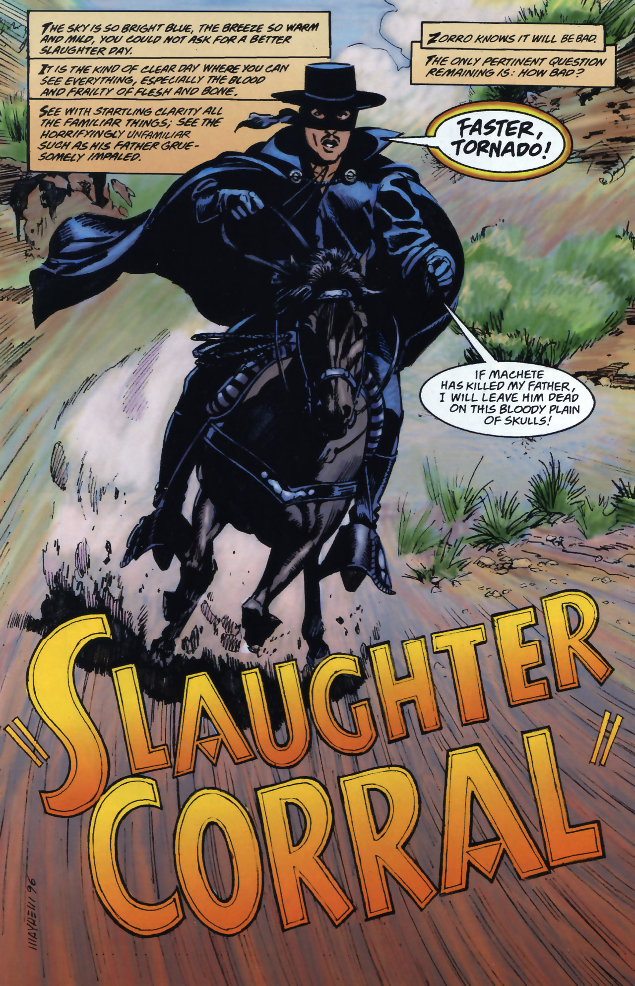 Read online Zorro: Matanzas comic -  Issue #3 - 3