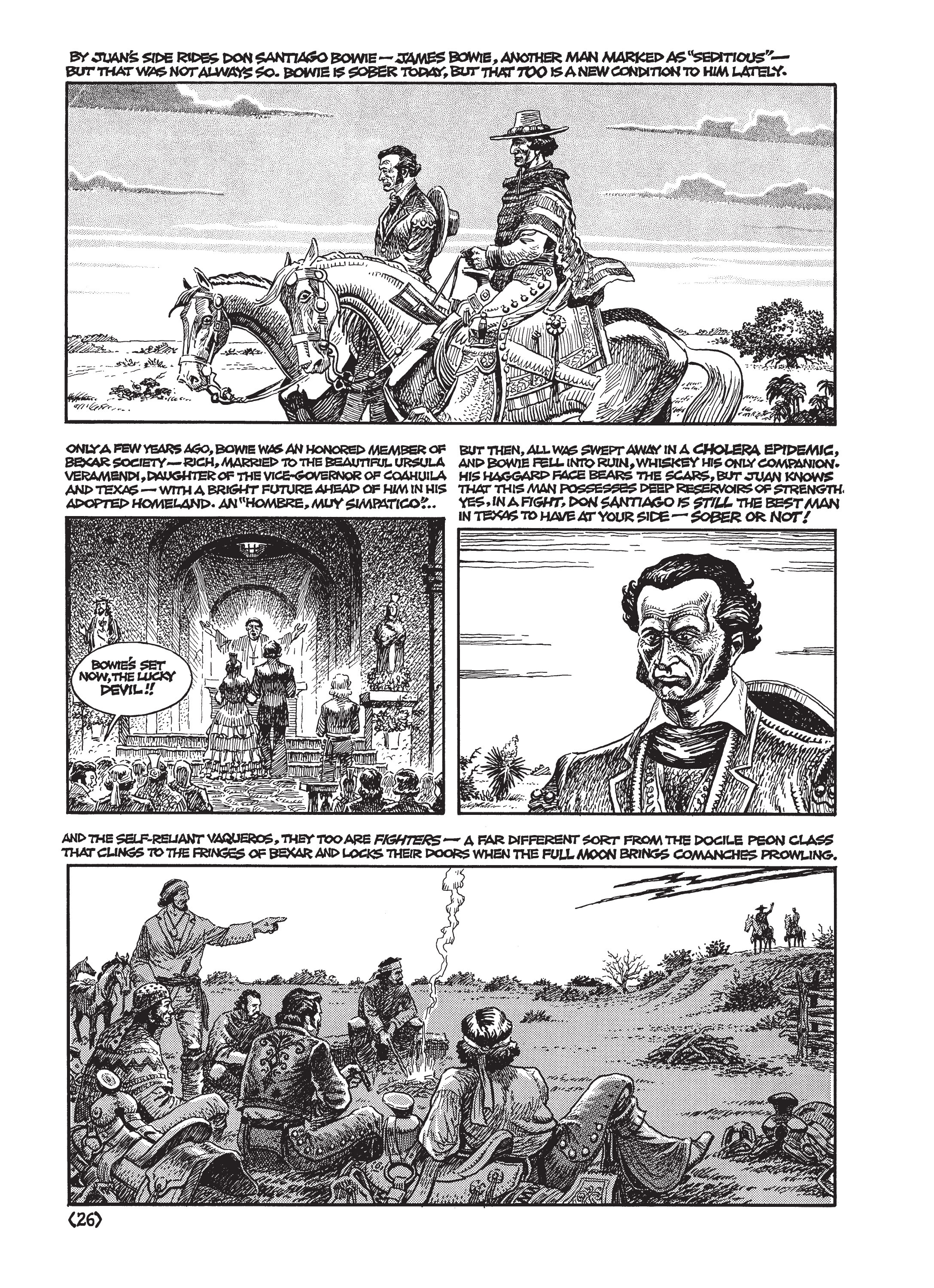 Read online Jack Jackson's American History: Los Tejanos and Lost Cause comic -  Issue # TPB (Part 1) - 30