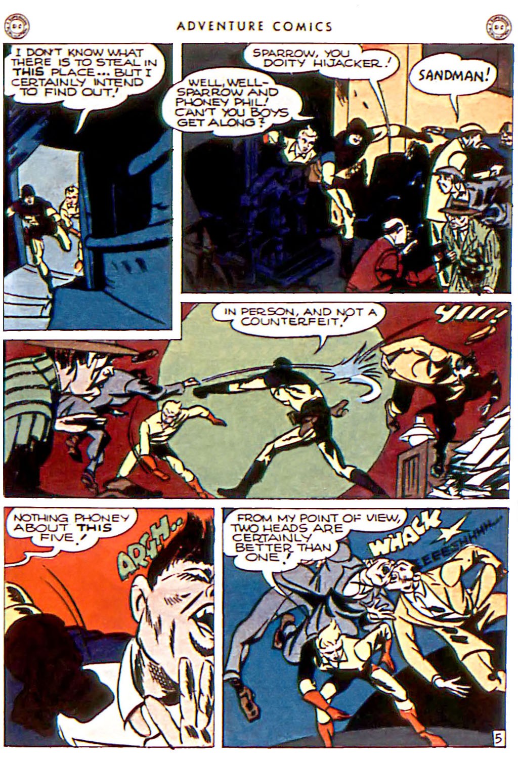Read online Adventure Comics (1938) comic -  Issue #99 - 7