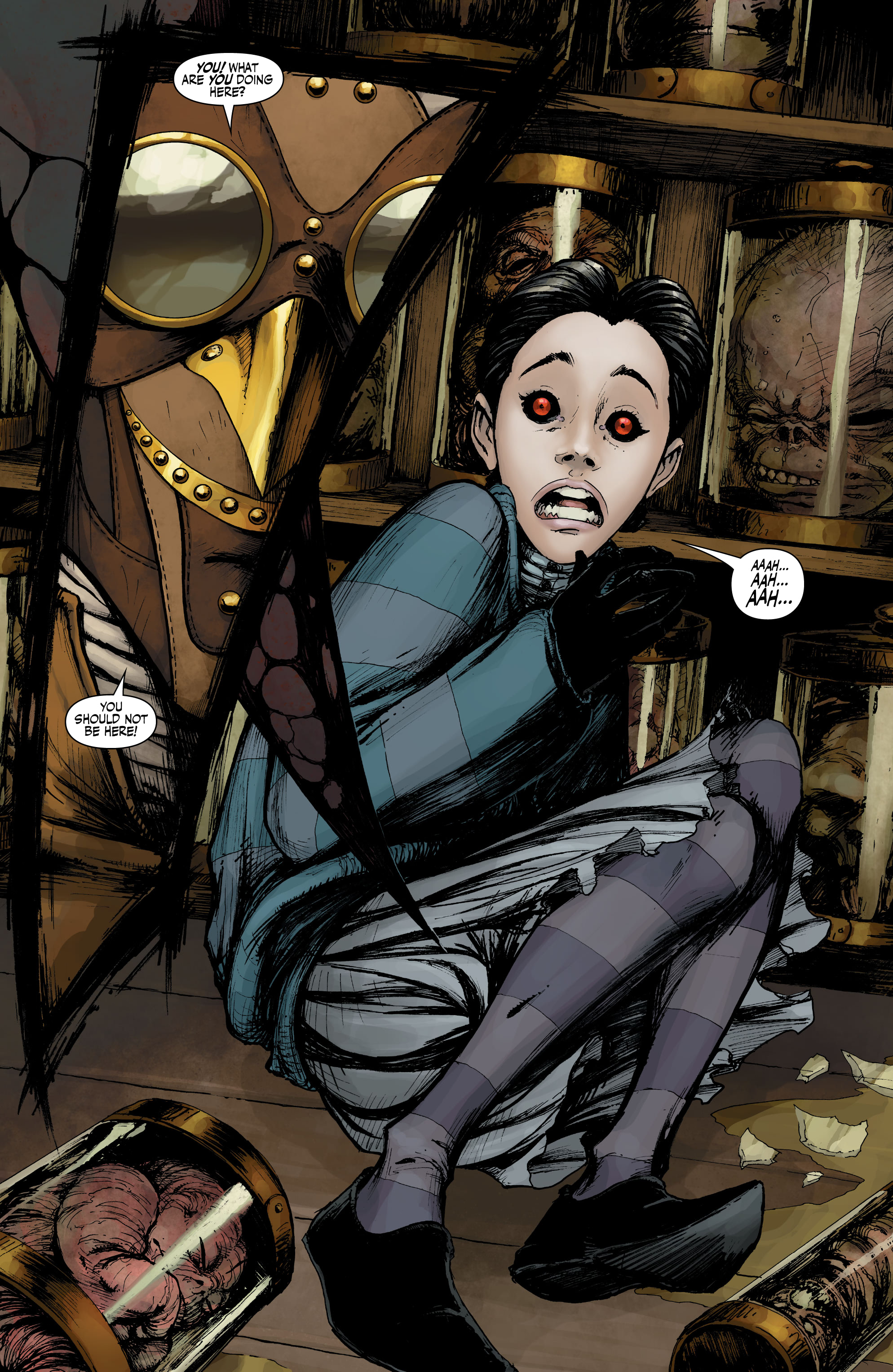 Read online Lady Mechanika: The Monster of The Ministry of Hell comic -  Issue #4 - 3